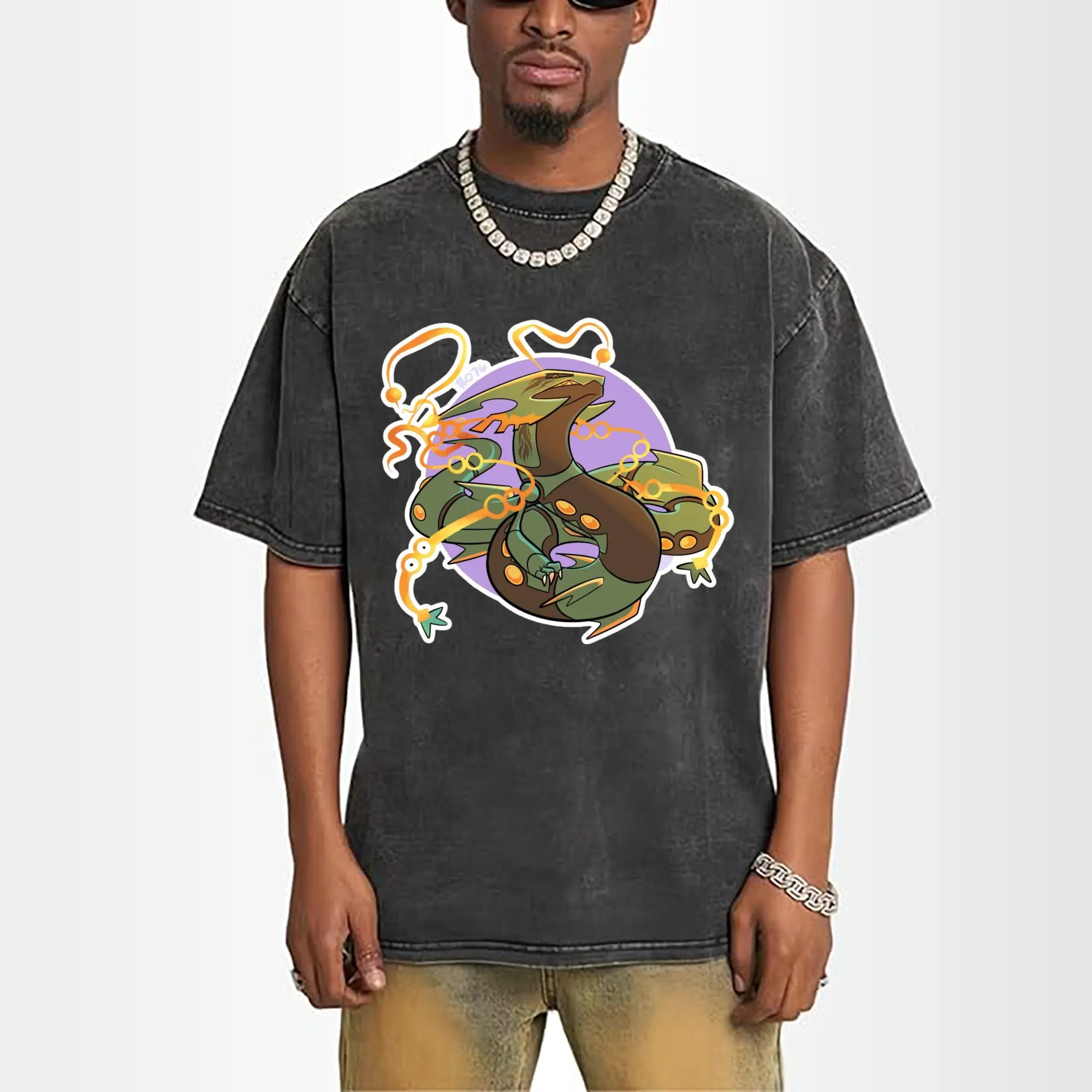 pokemon rayquaza cartoon shirt