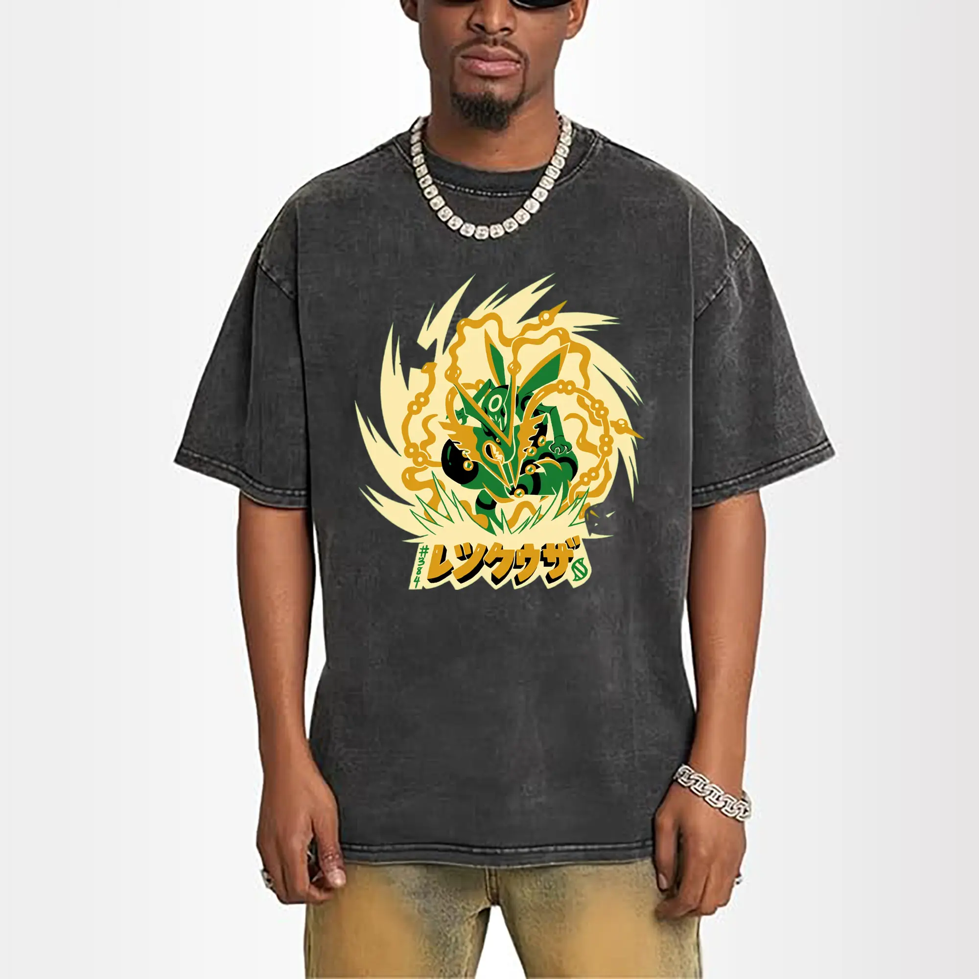 retro rayquaza  t shirt