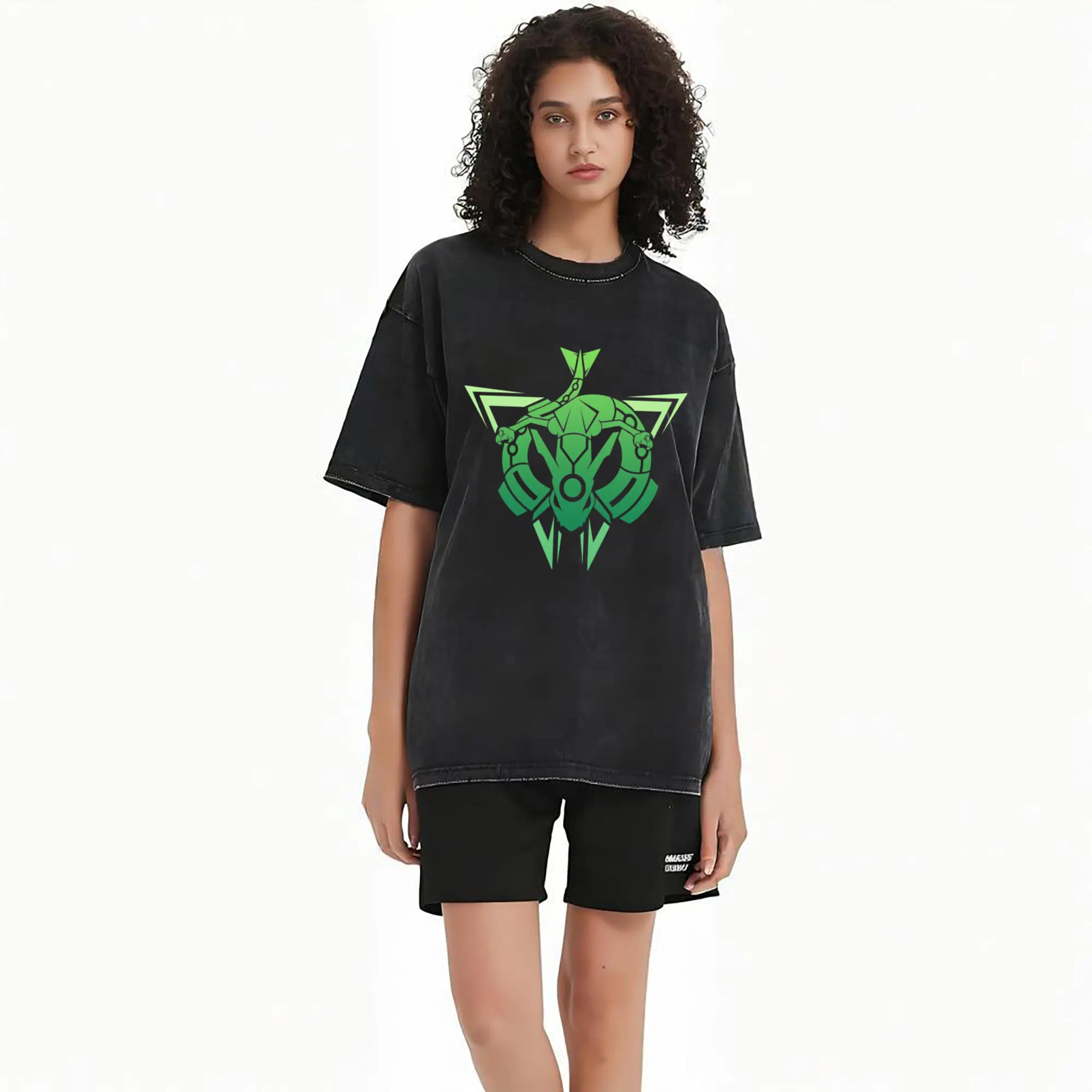 retro rayquaza icon t shirt