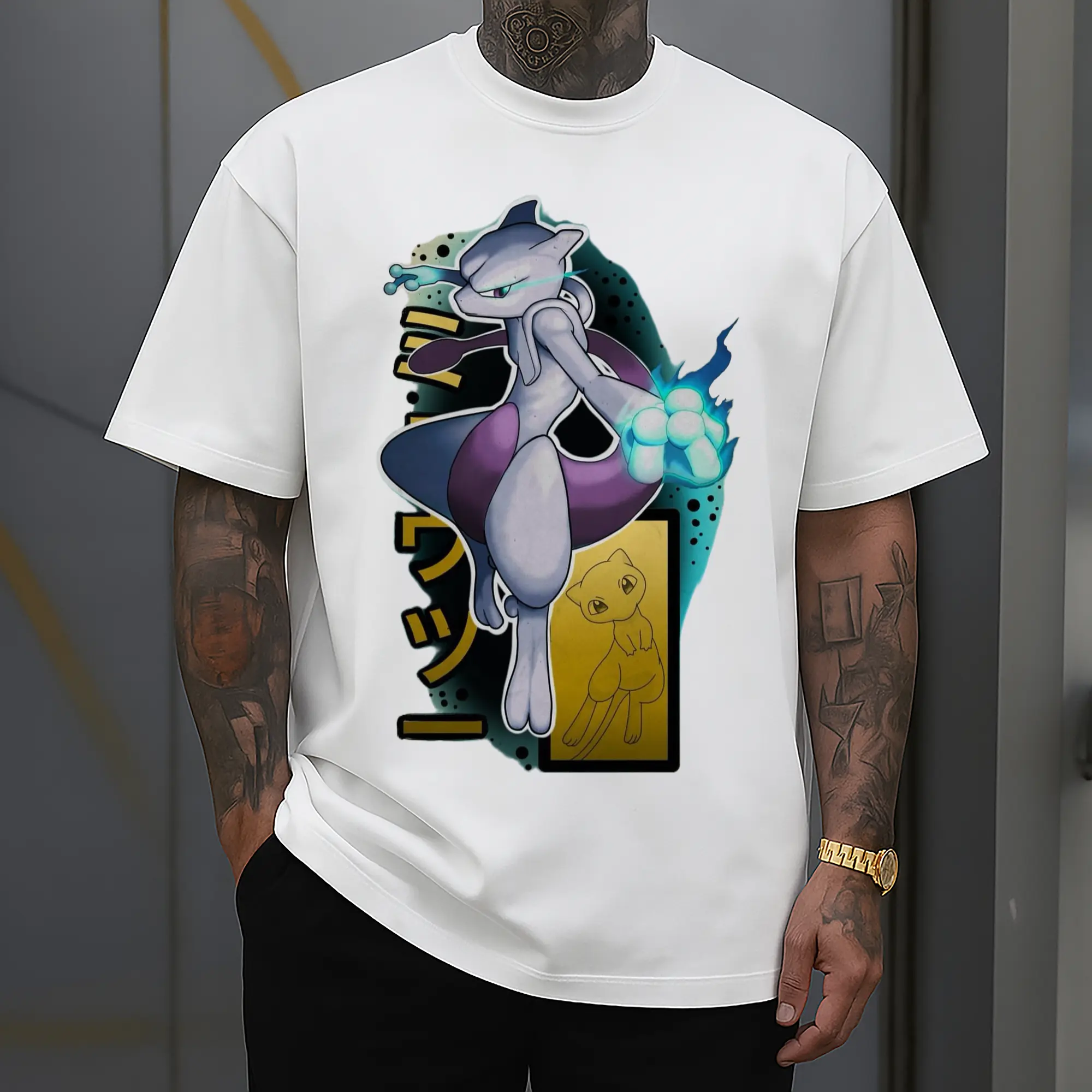 mewtwo classic t shirt