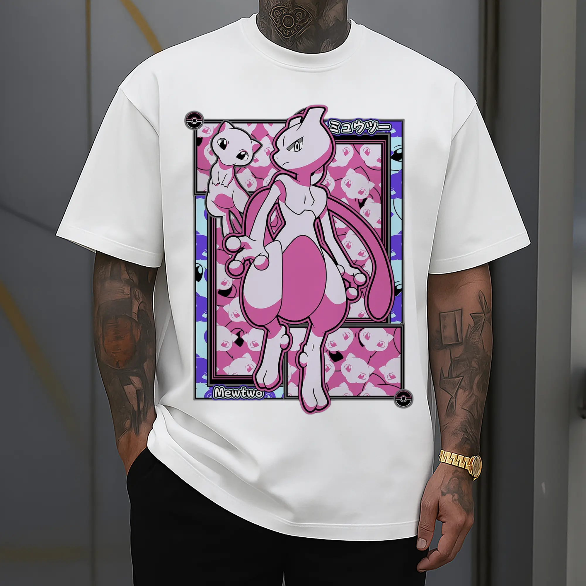 mewtwo t shirt design