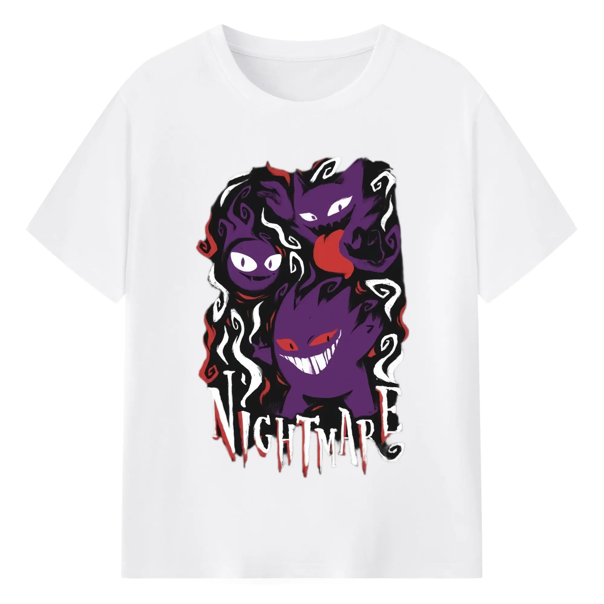 未命名图片_2025.09.06(1) - 180g Cotton T-Shirt With Front Heat Transfer Print – Soft, Lightweight, Fitted Design – Comfortable Casual Wear For Sports & Everyday Use