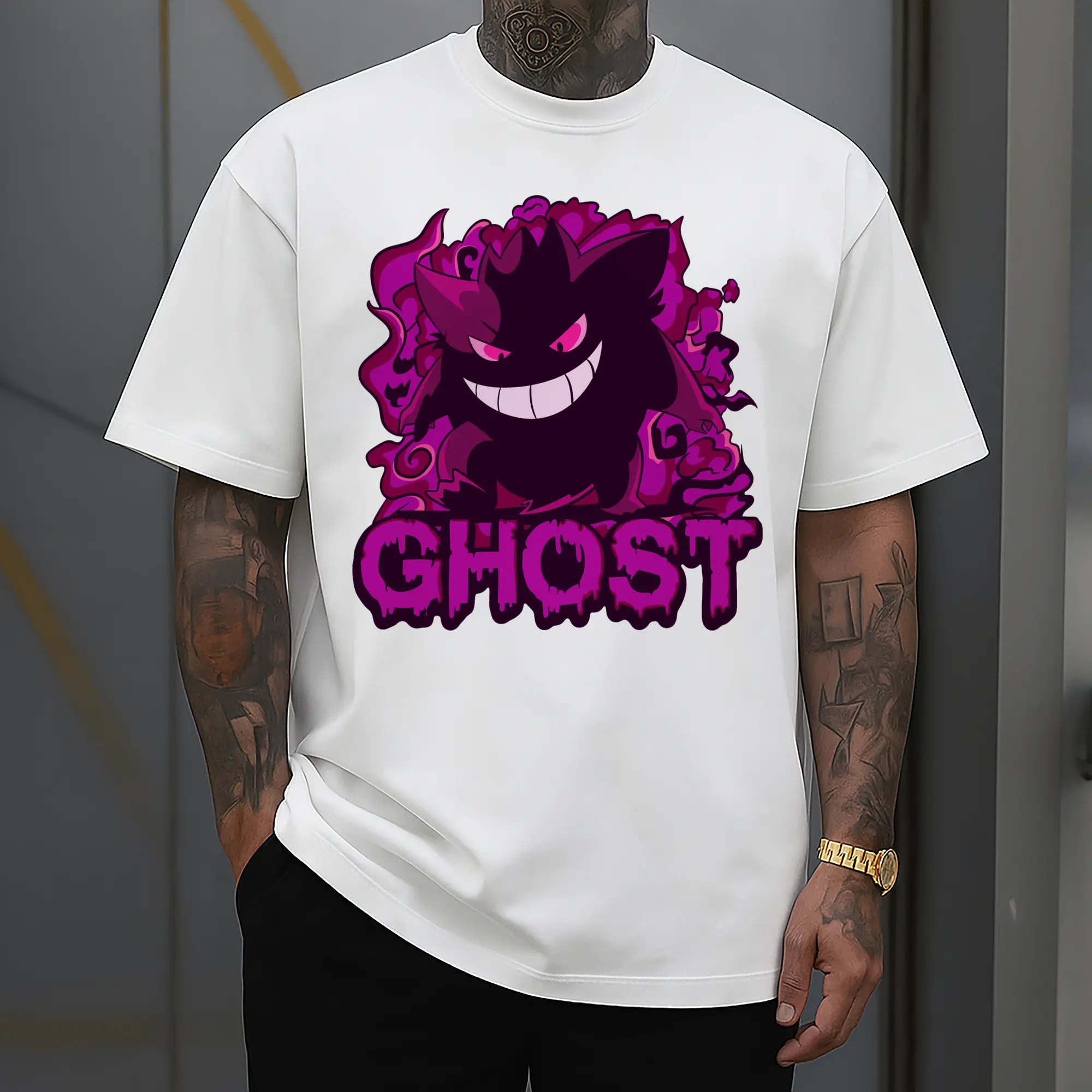 gengar ghost t shirt