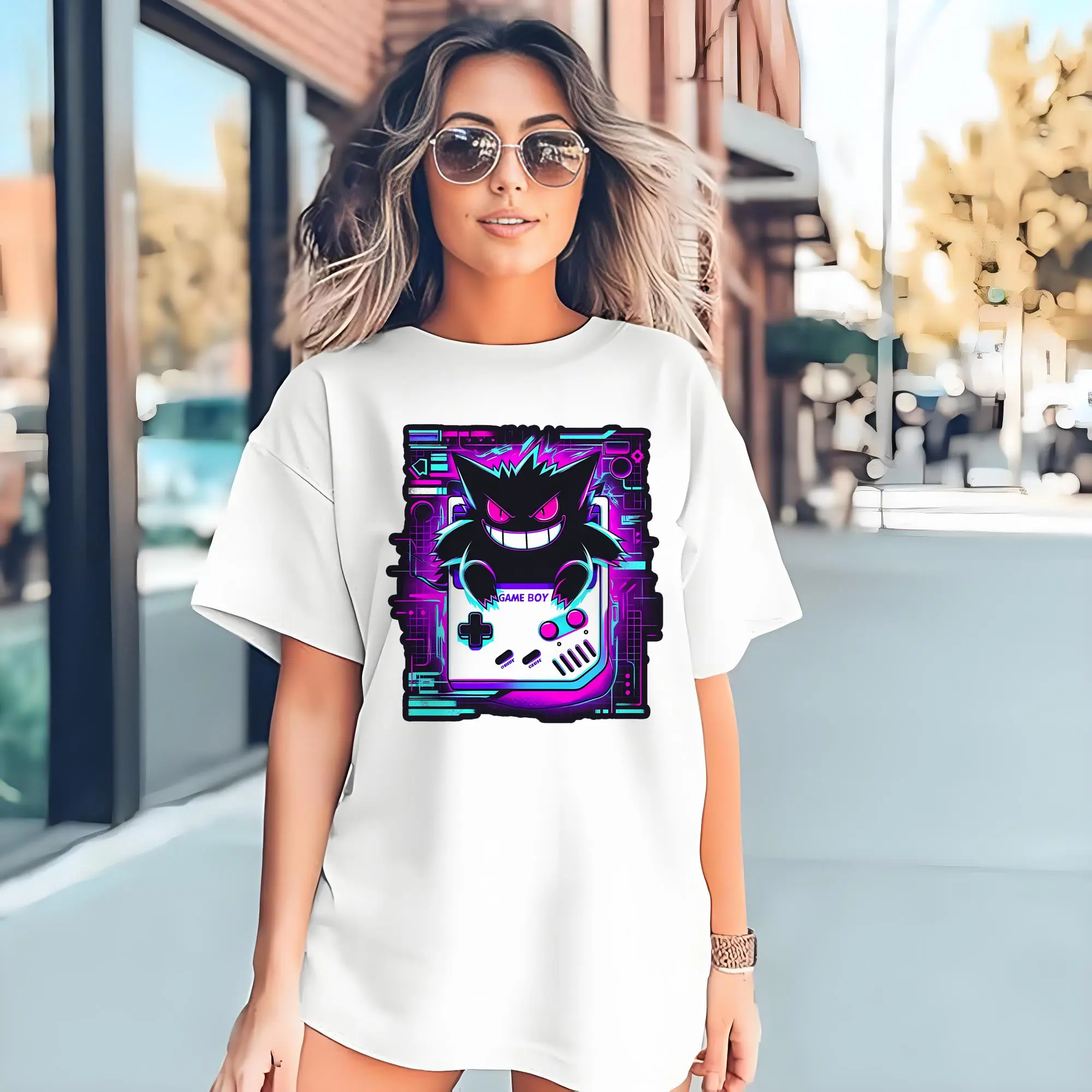 pokemon gengar art shirt