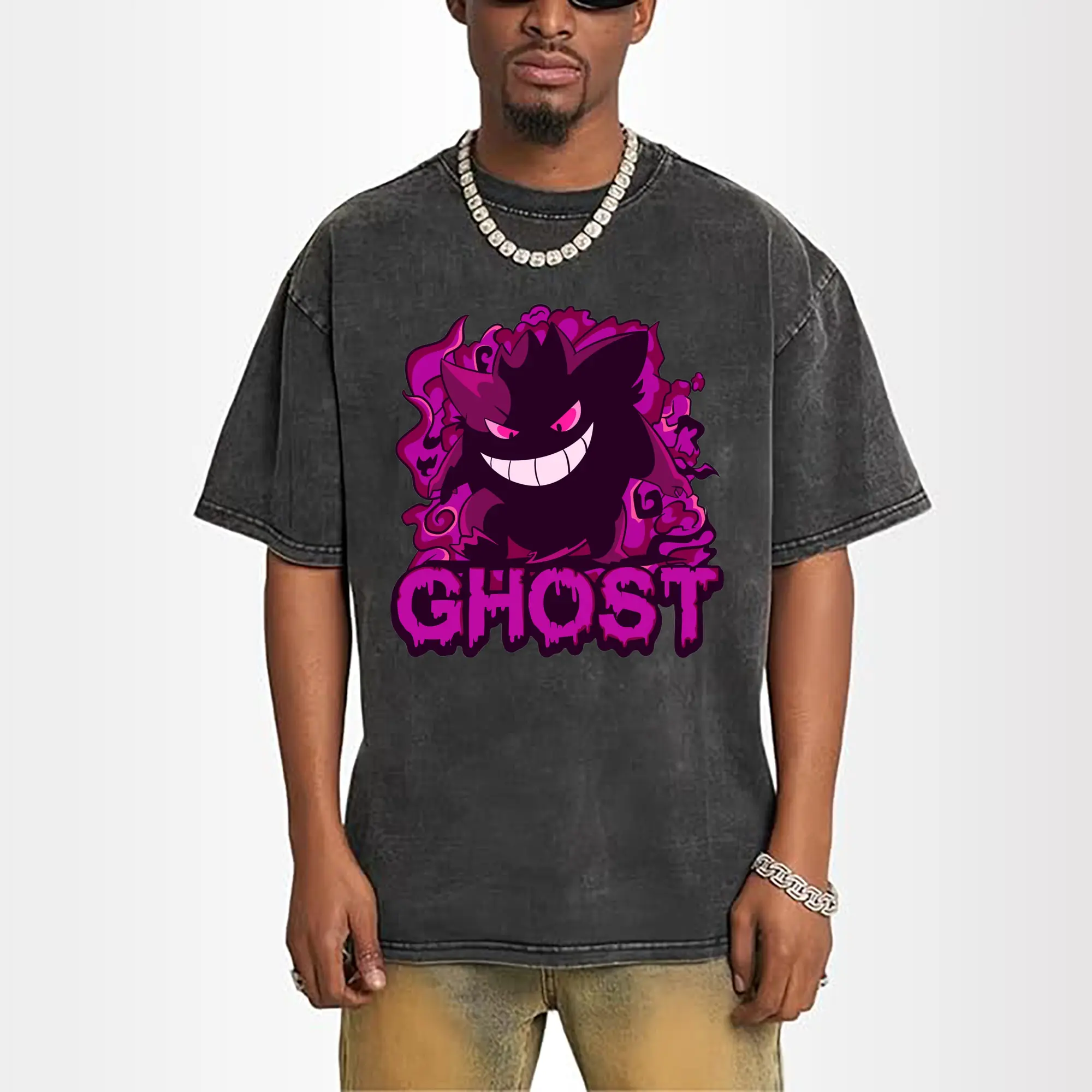 gengar ghost t shirt