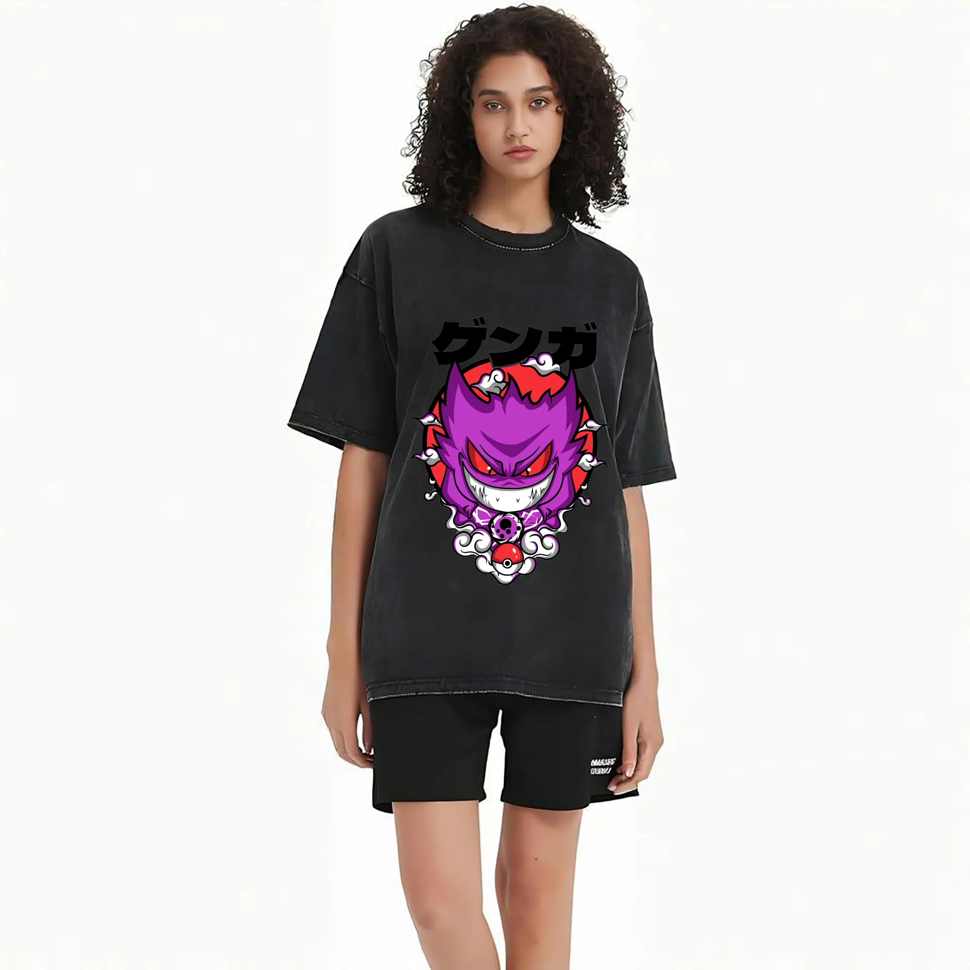 men pokemen gengar t shirt
