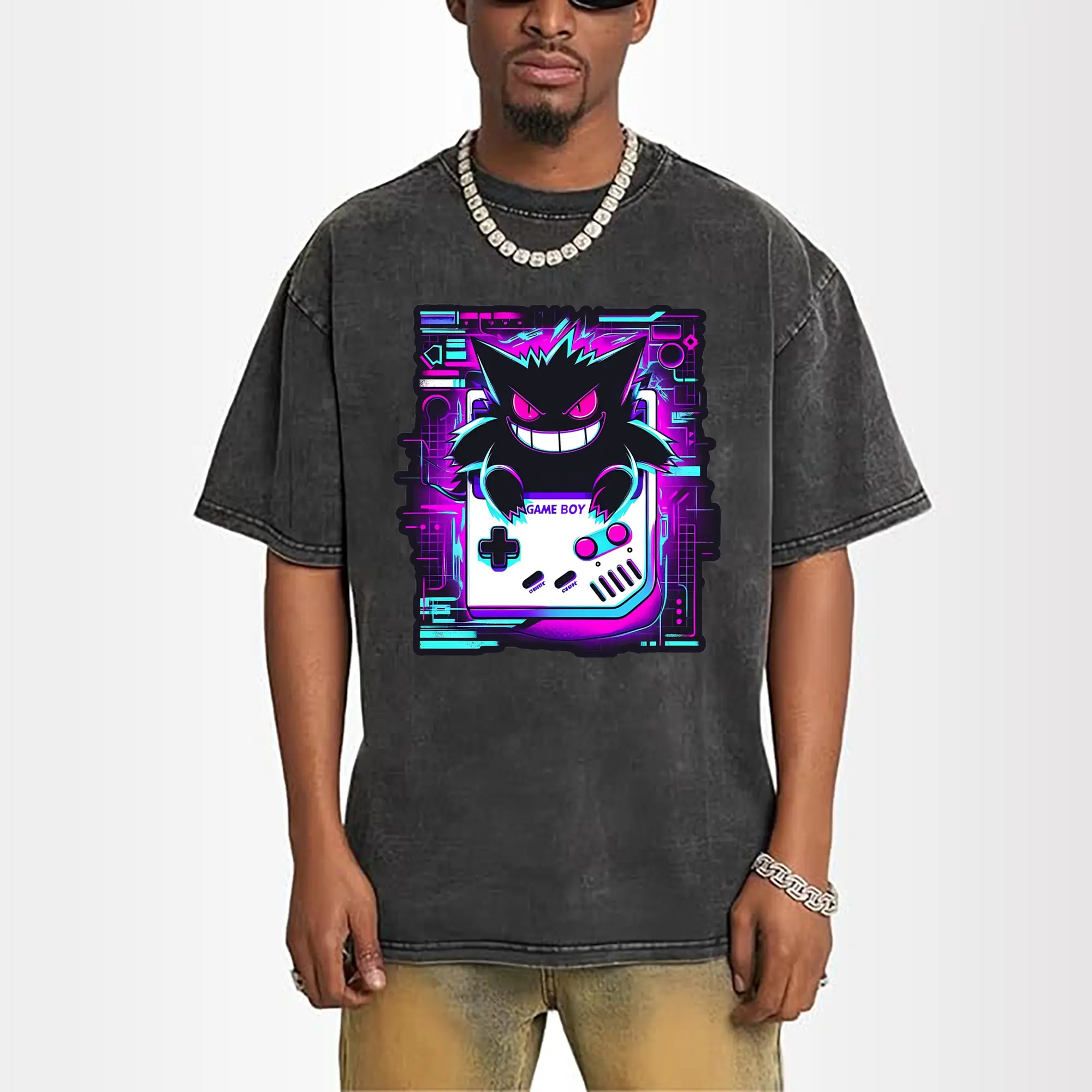pokemon gengar art shirt