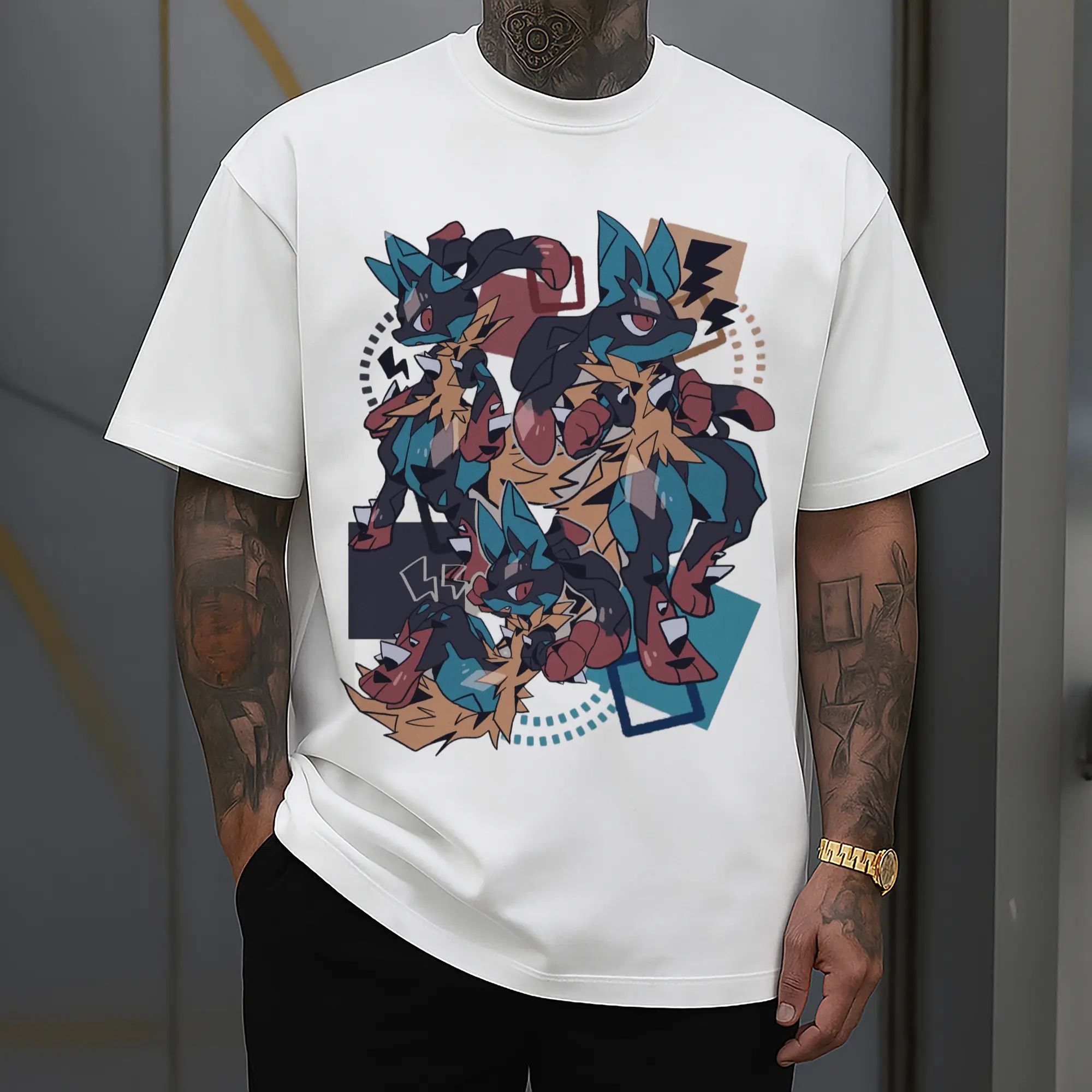 cool lucario t-shirt