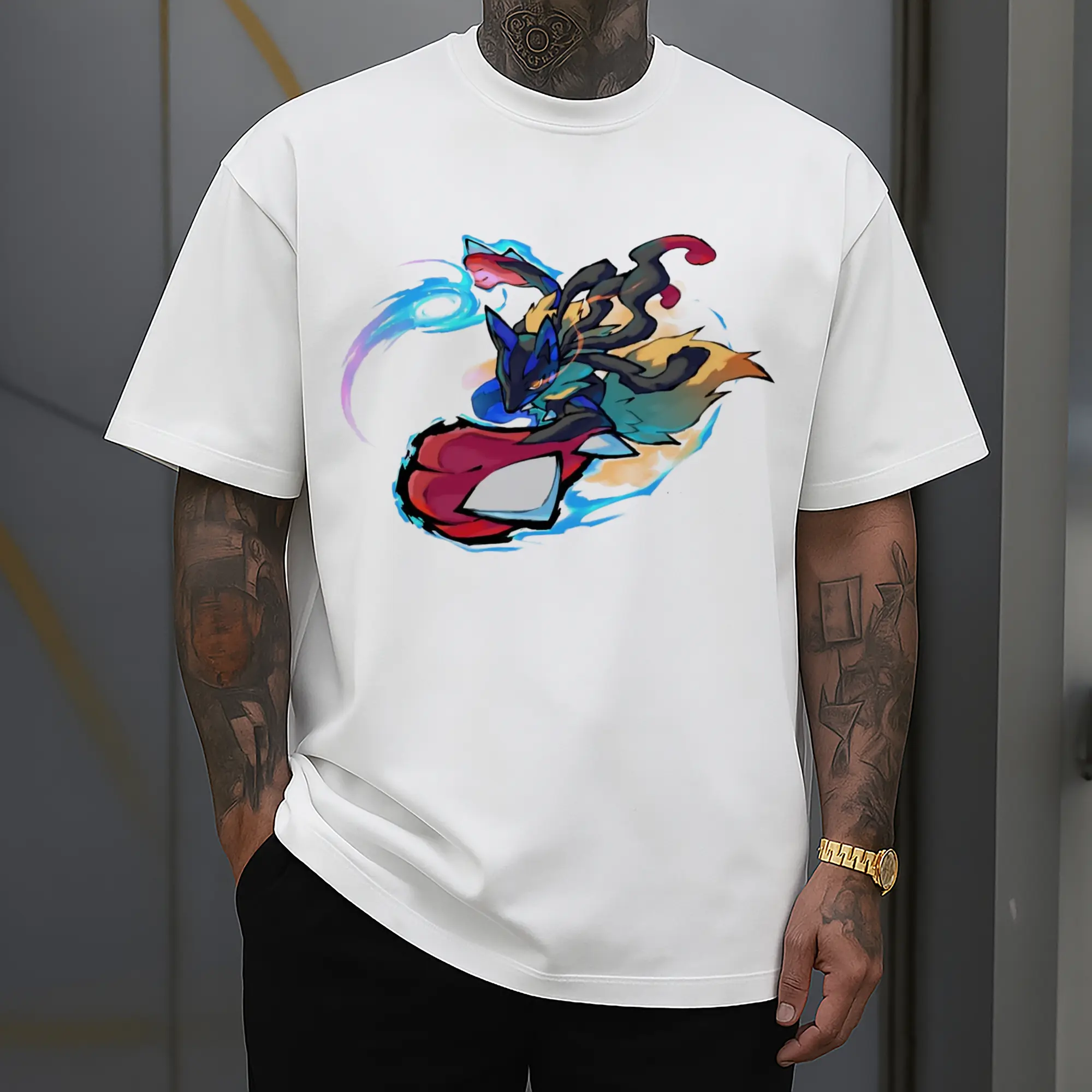 mega lucario t-shirt​