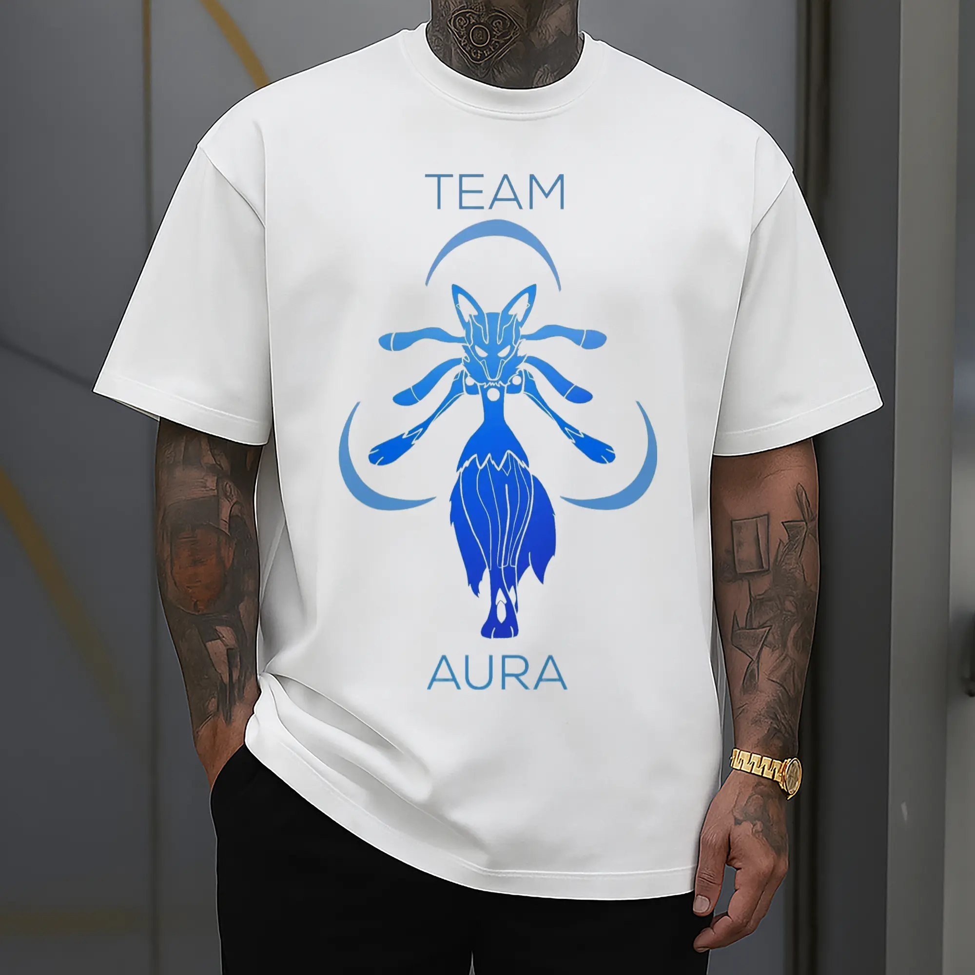 men's Lucario icon t shirt