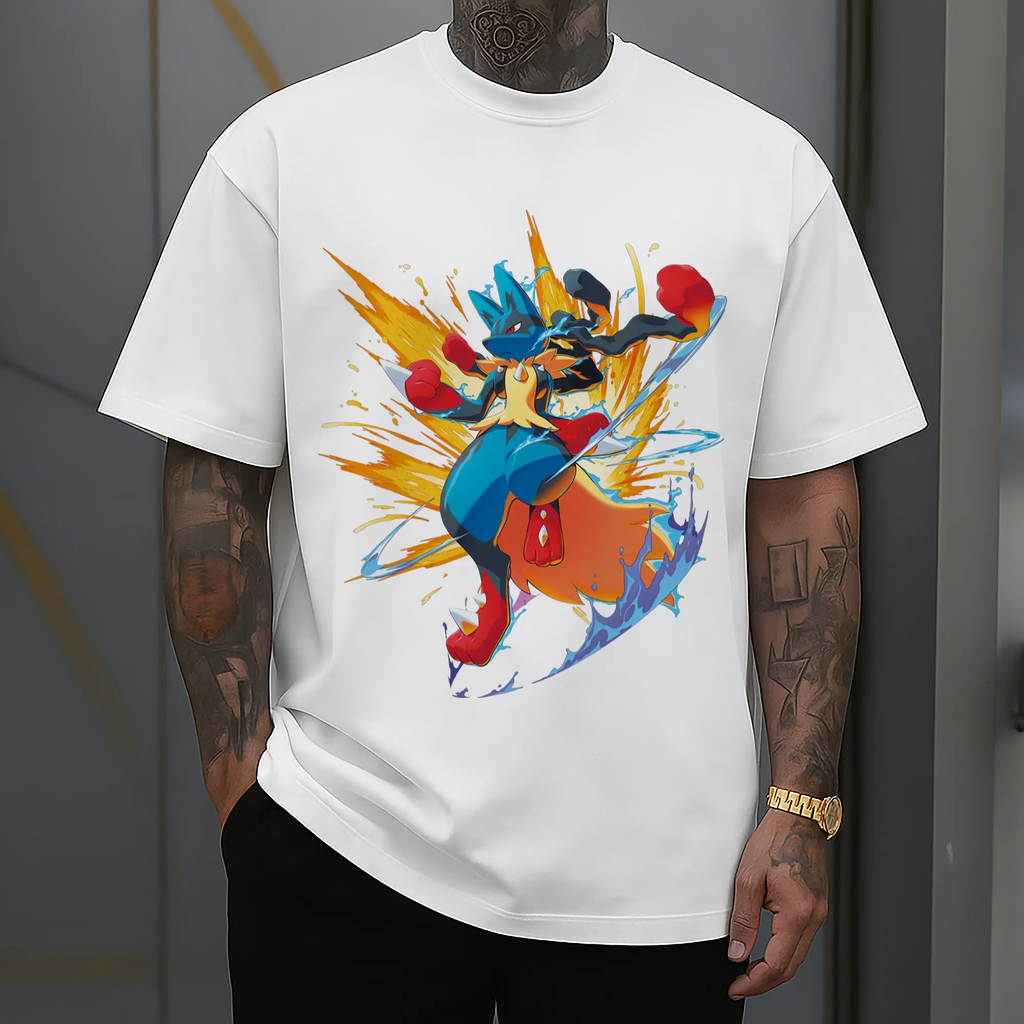 pokemon lucario shirt