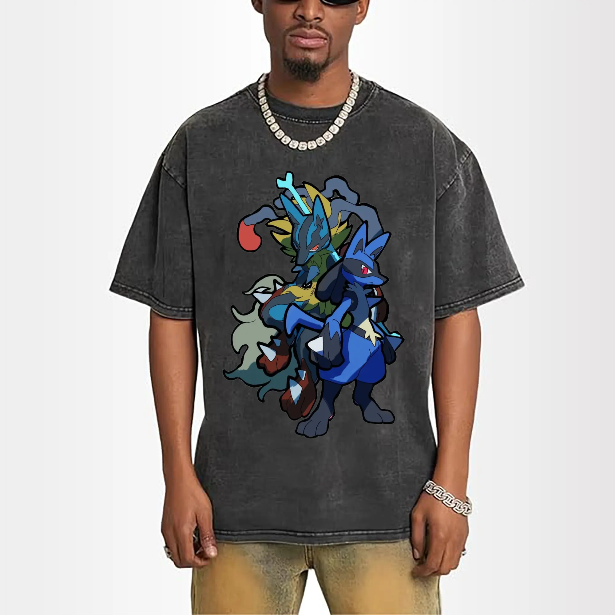 pokemon lucario tee shirt