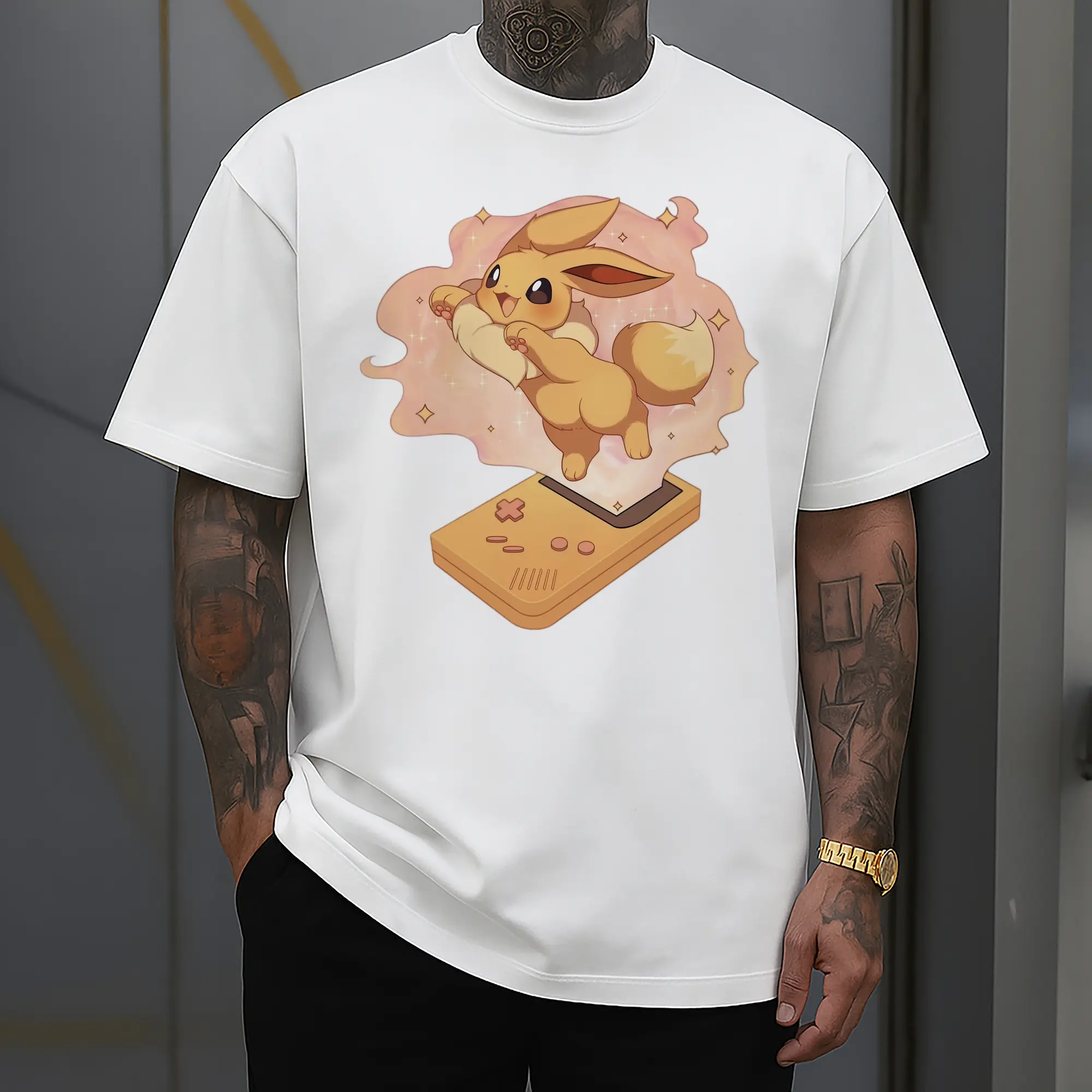 eevee graphic t-shirt