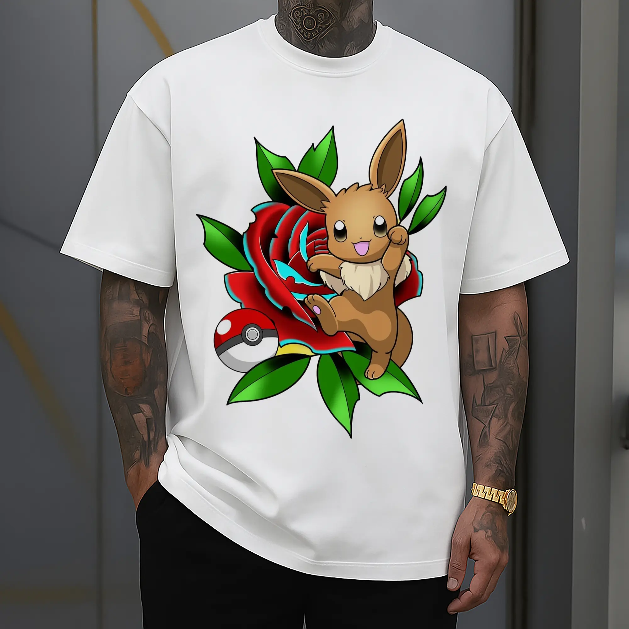 Pokemon Eevee art Tee