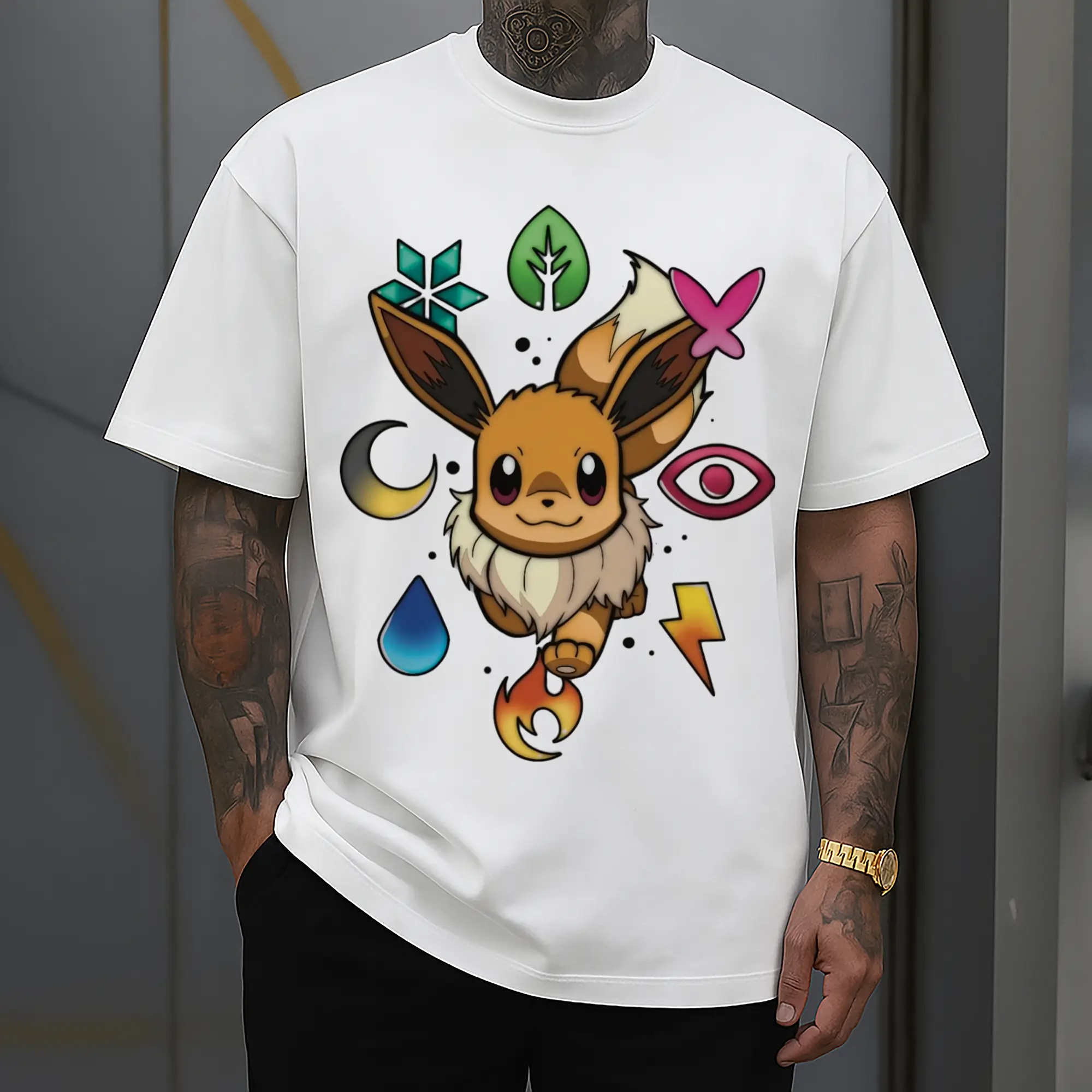 Pokemon Eevee Eeveelution Tee