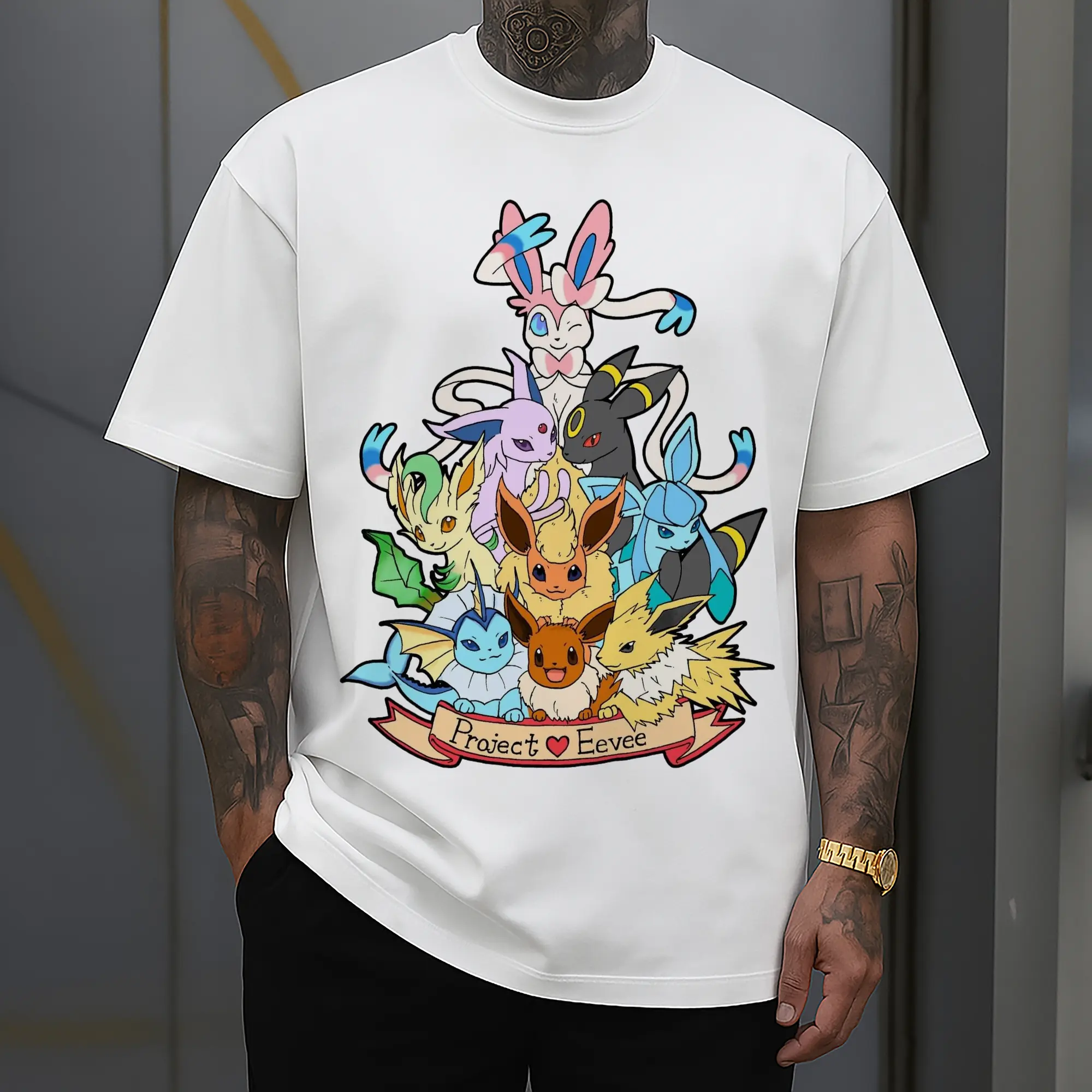 Pokemon Eevee Eeveelution T-Shirt