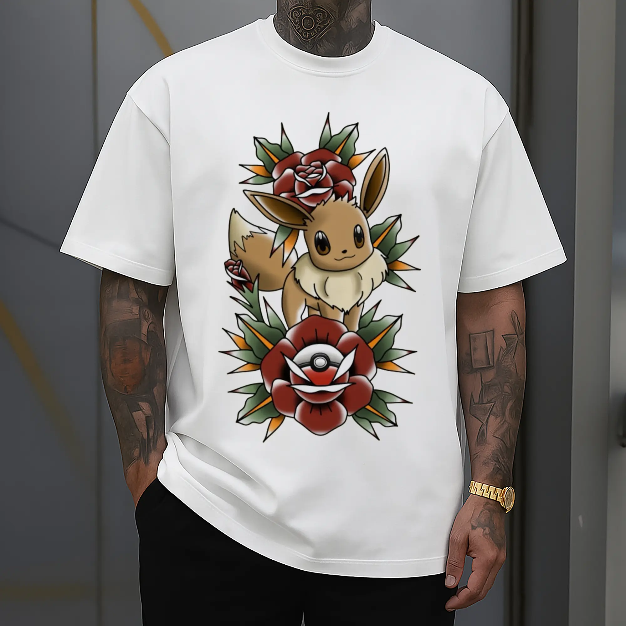 Pokemon Eevee graohic Tee