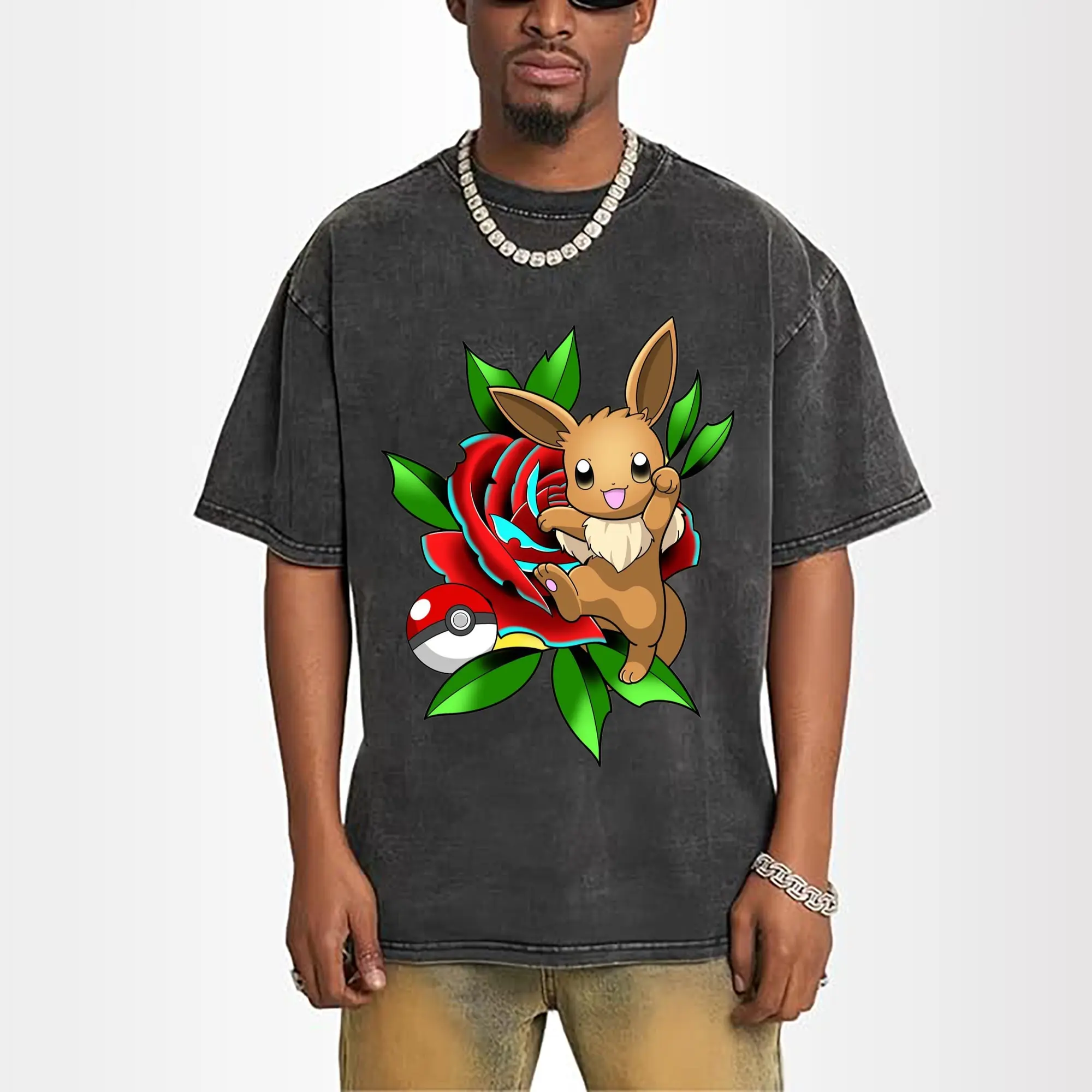 Pokemon Eevee art Tee