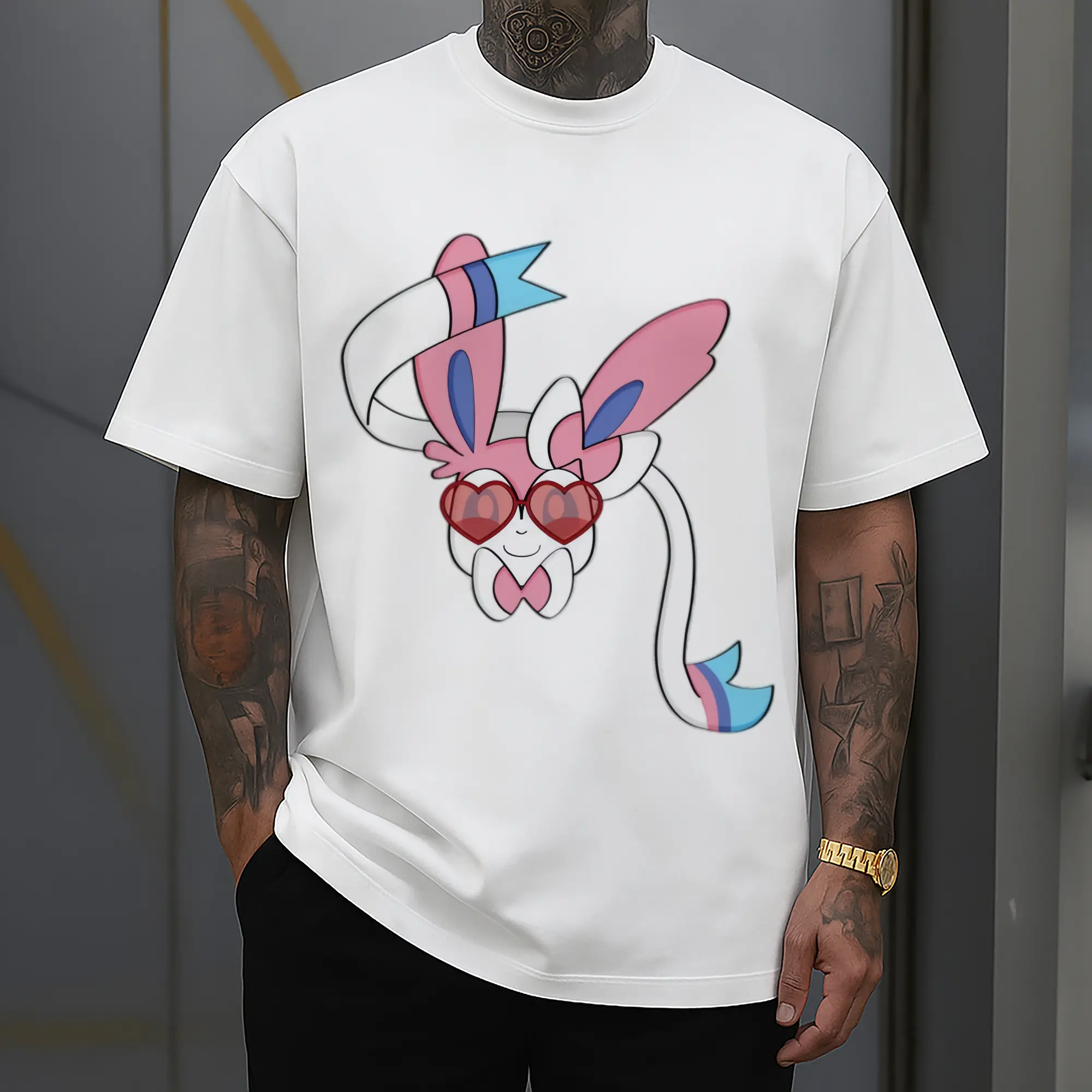 girls sylveon face shirt​