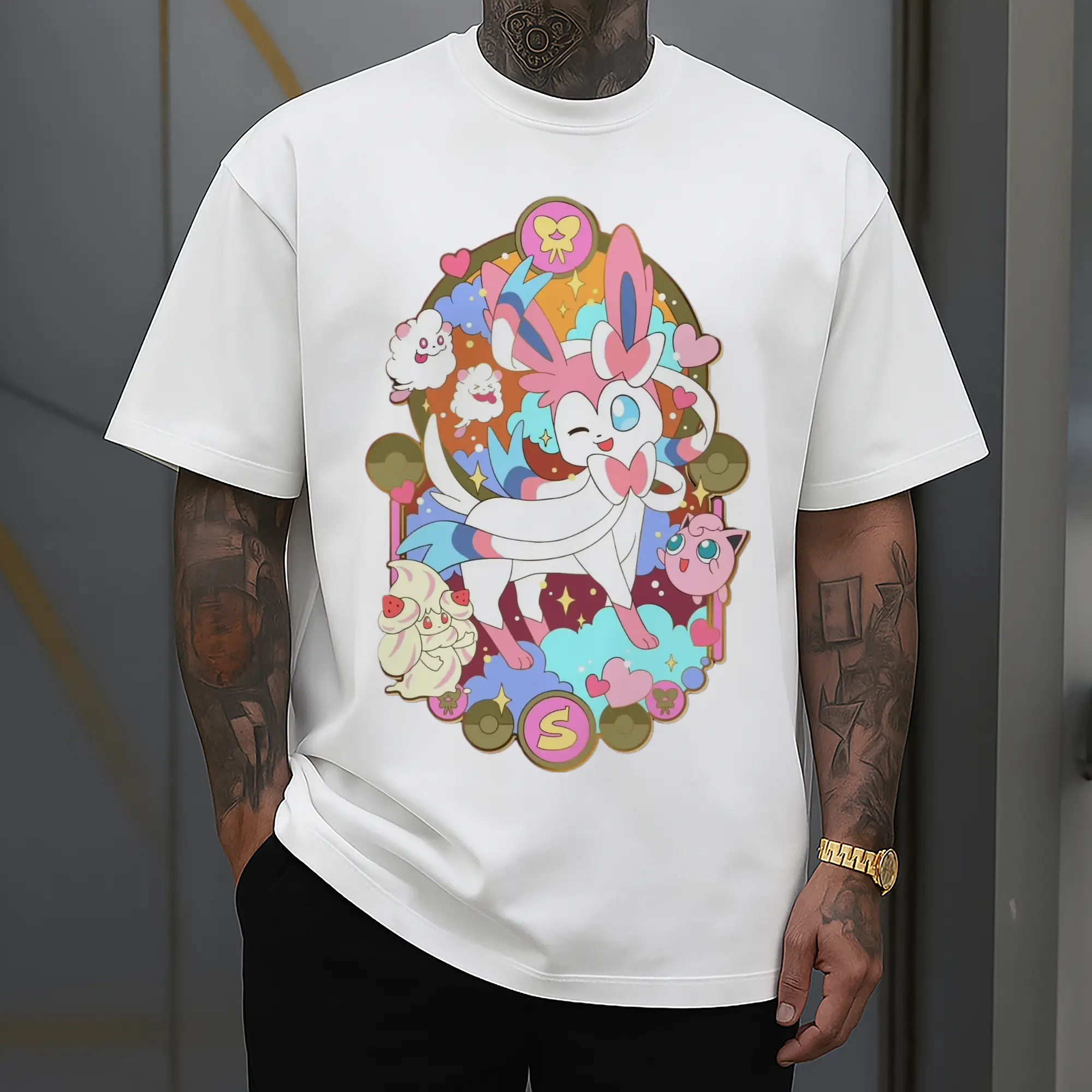 pokemon sylveon art shirt