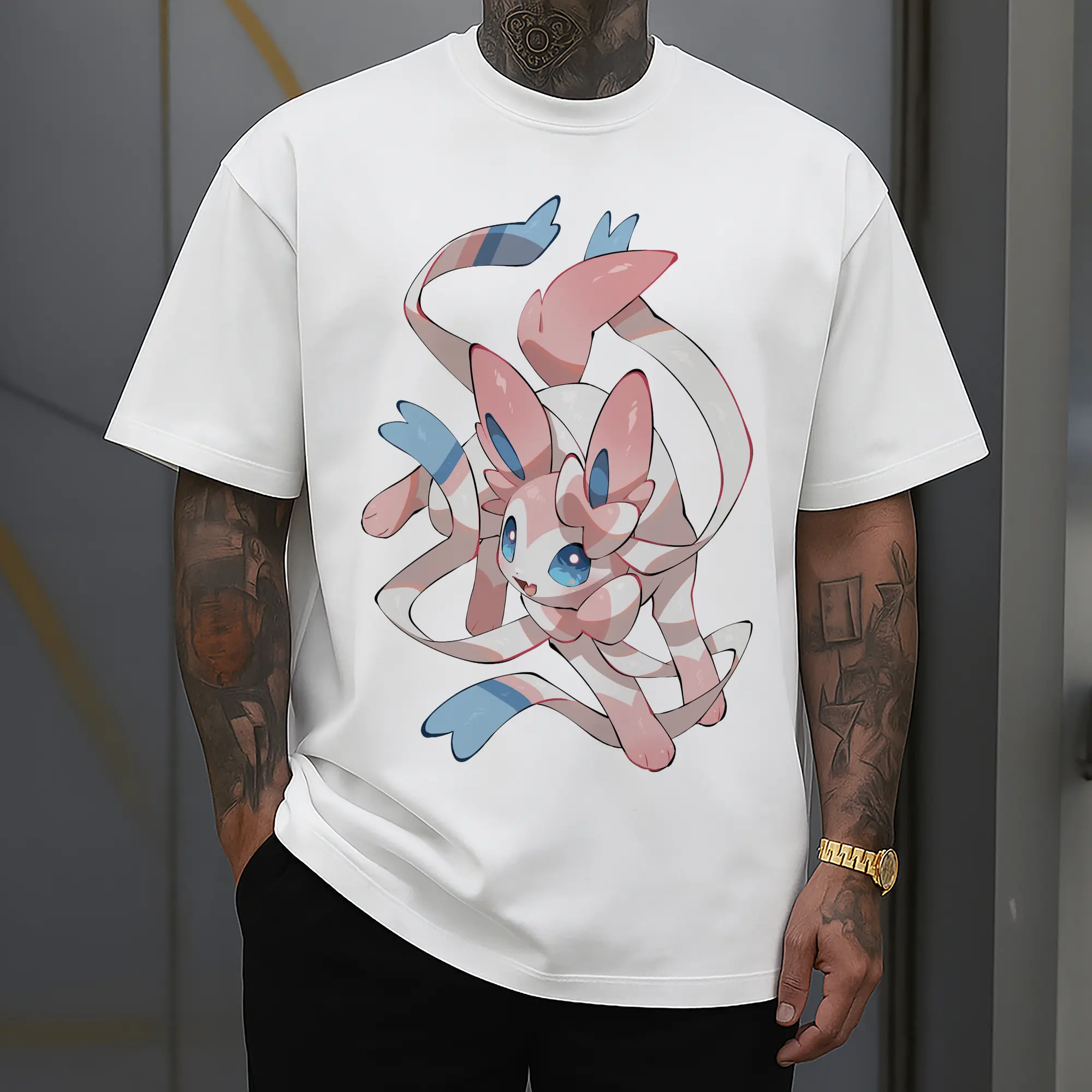 pokemon sylveon graphic t shirt
