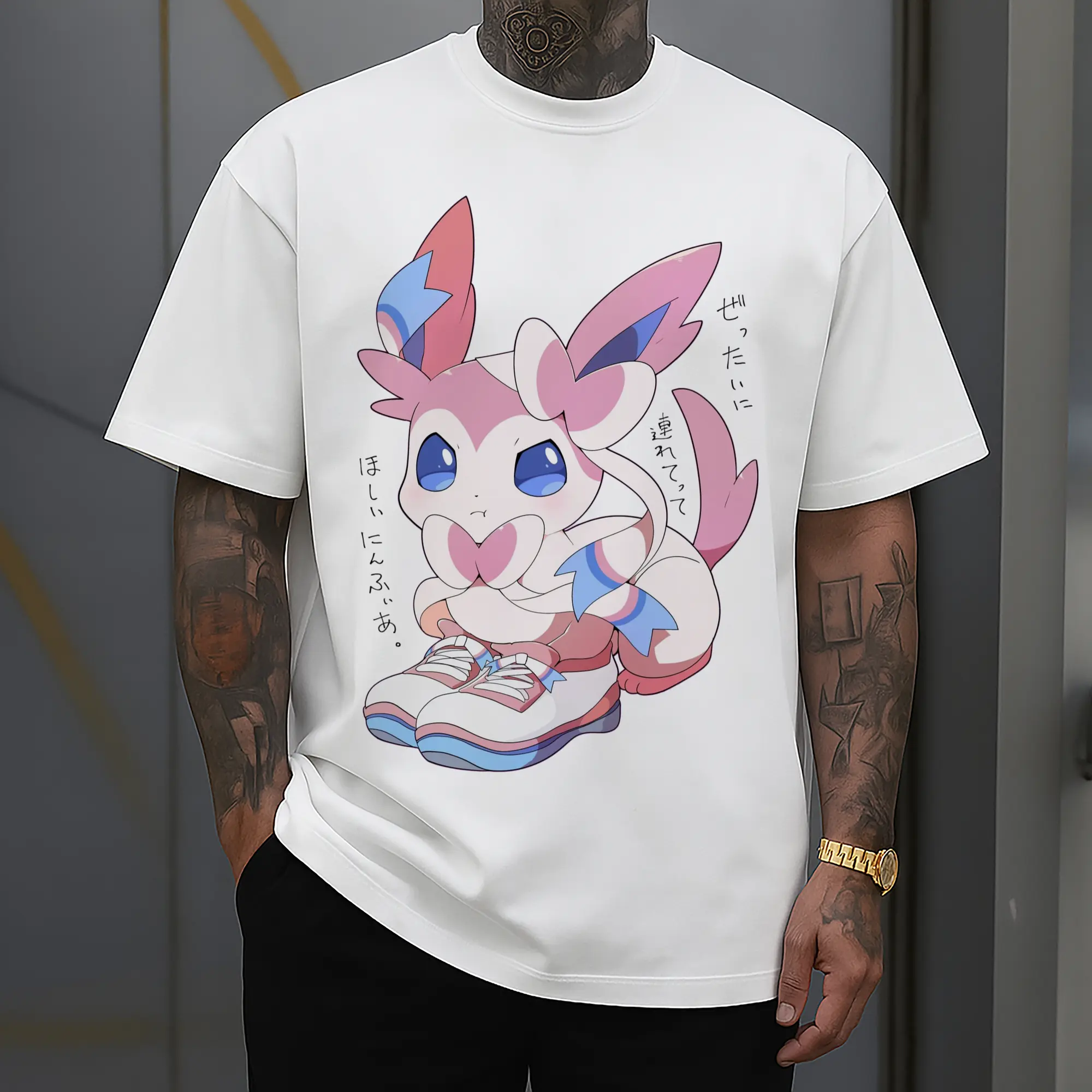 pokemon sylveon graphic tee