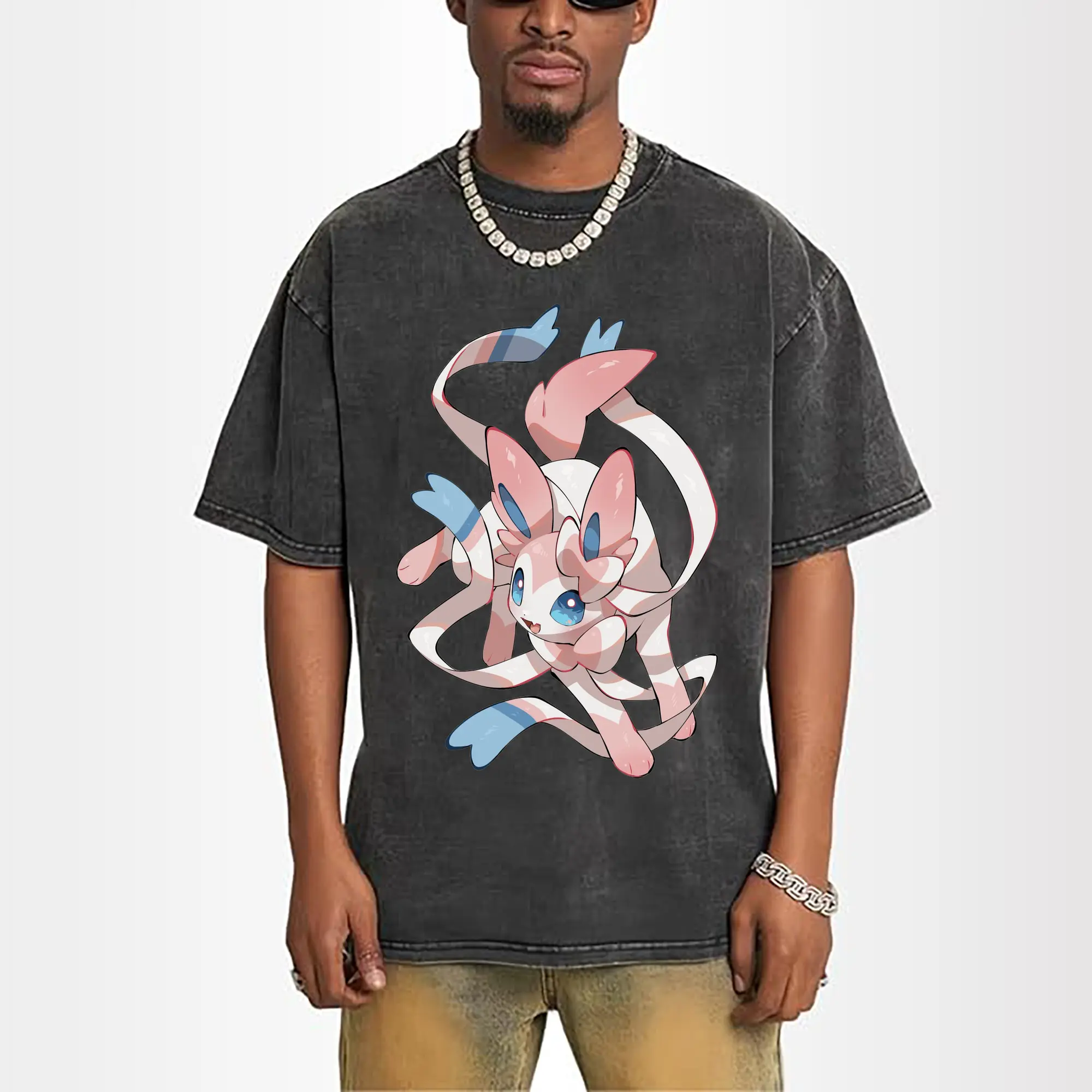 pokemon sylveon graphic t shirt