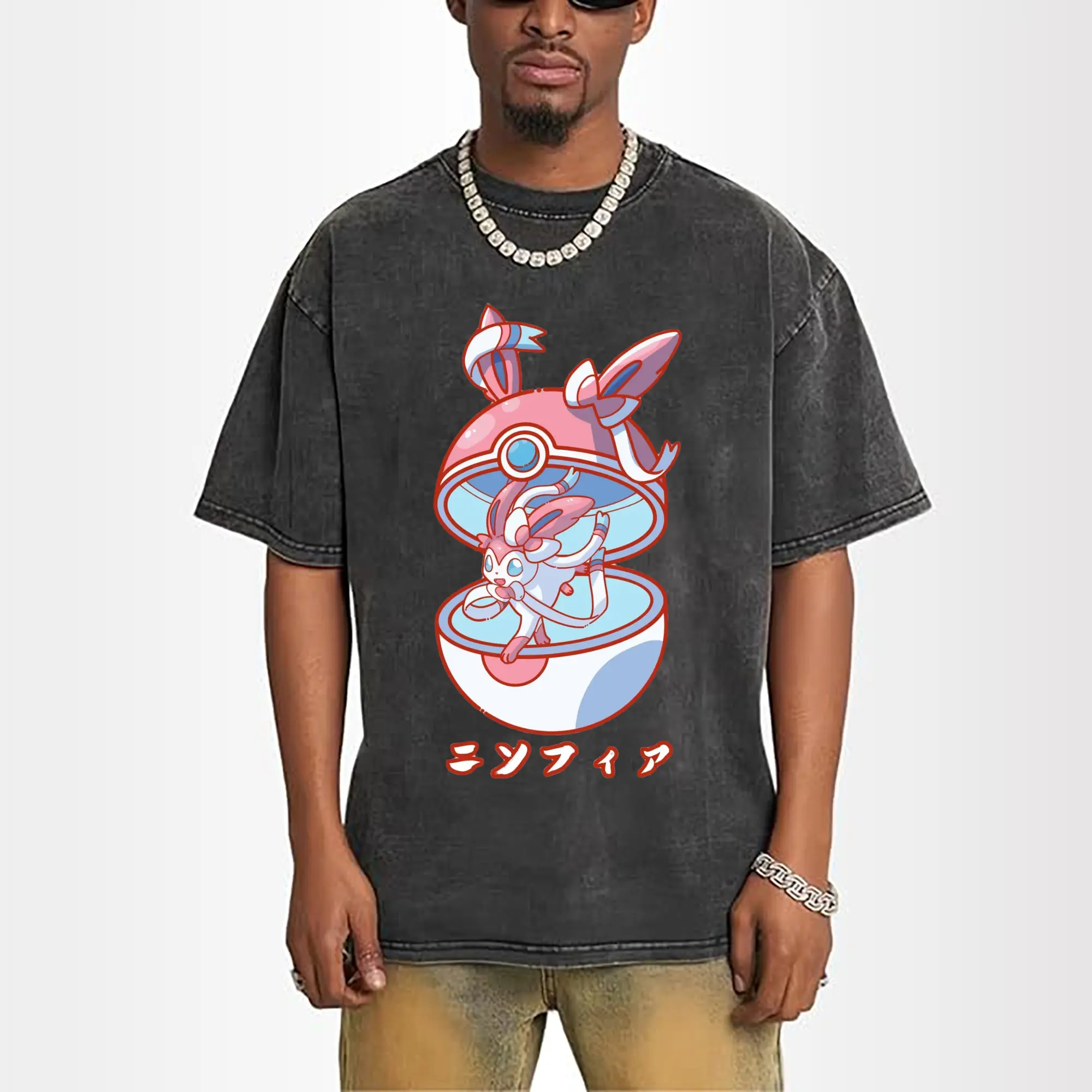 pokemon sylveon retro t shirt