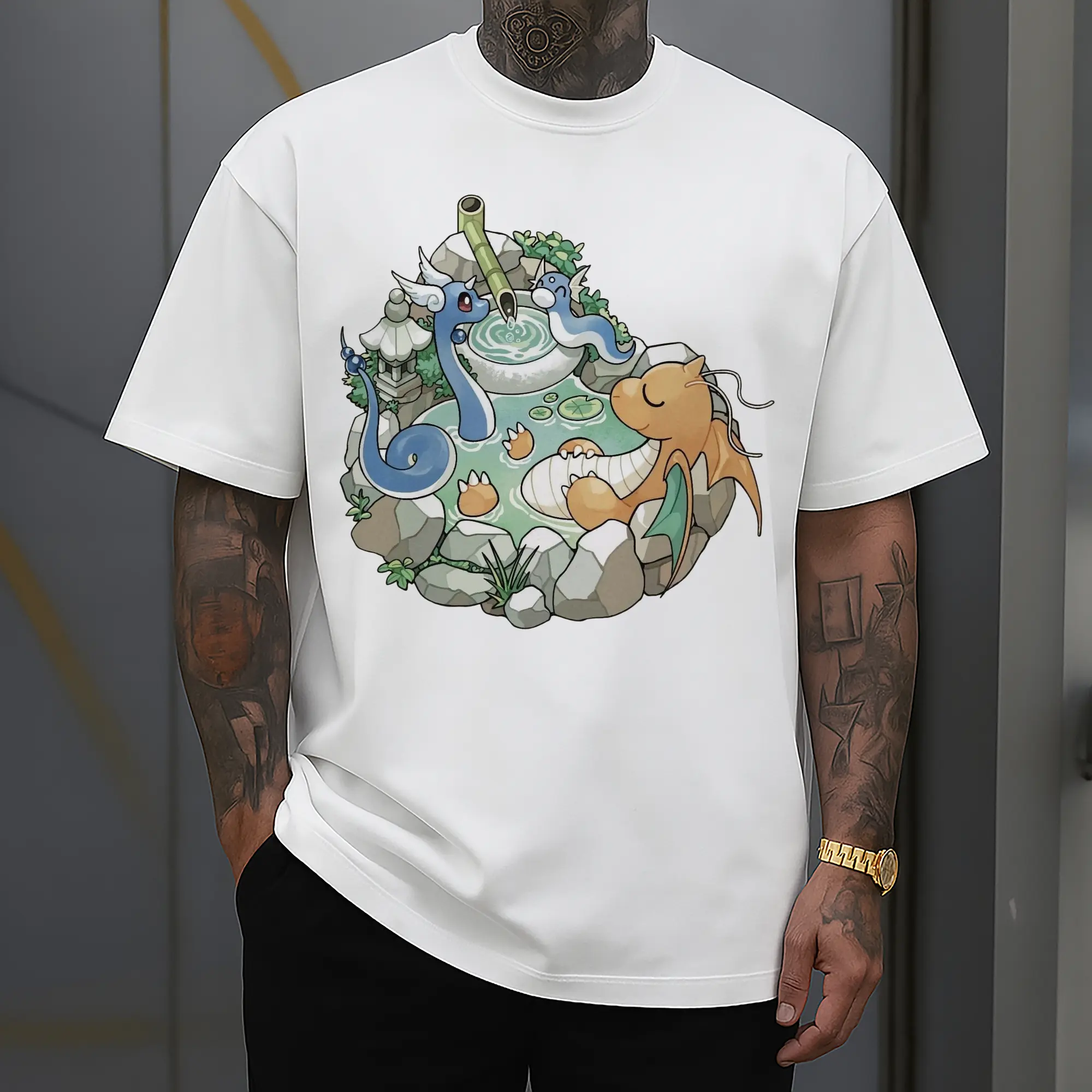 Dragonite graphic tee