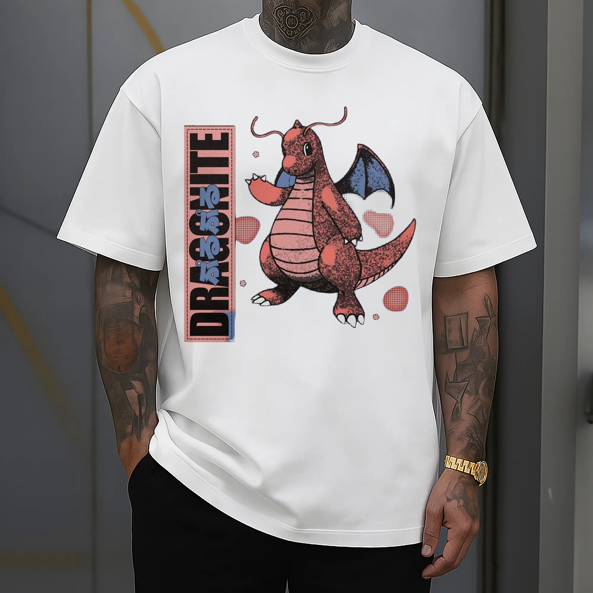 Dragonite retro graphic shirt