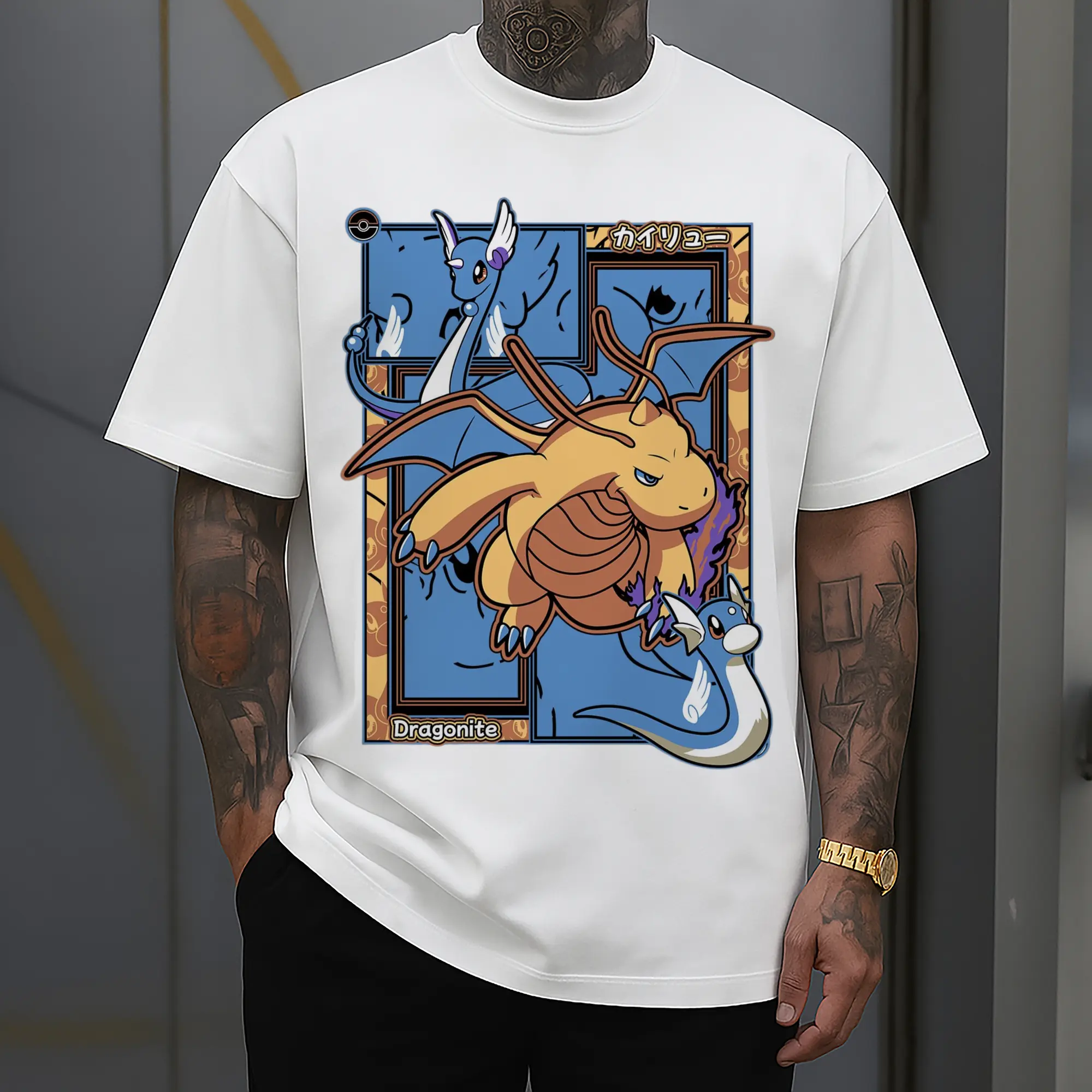 pokemon dragonite shirt​