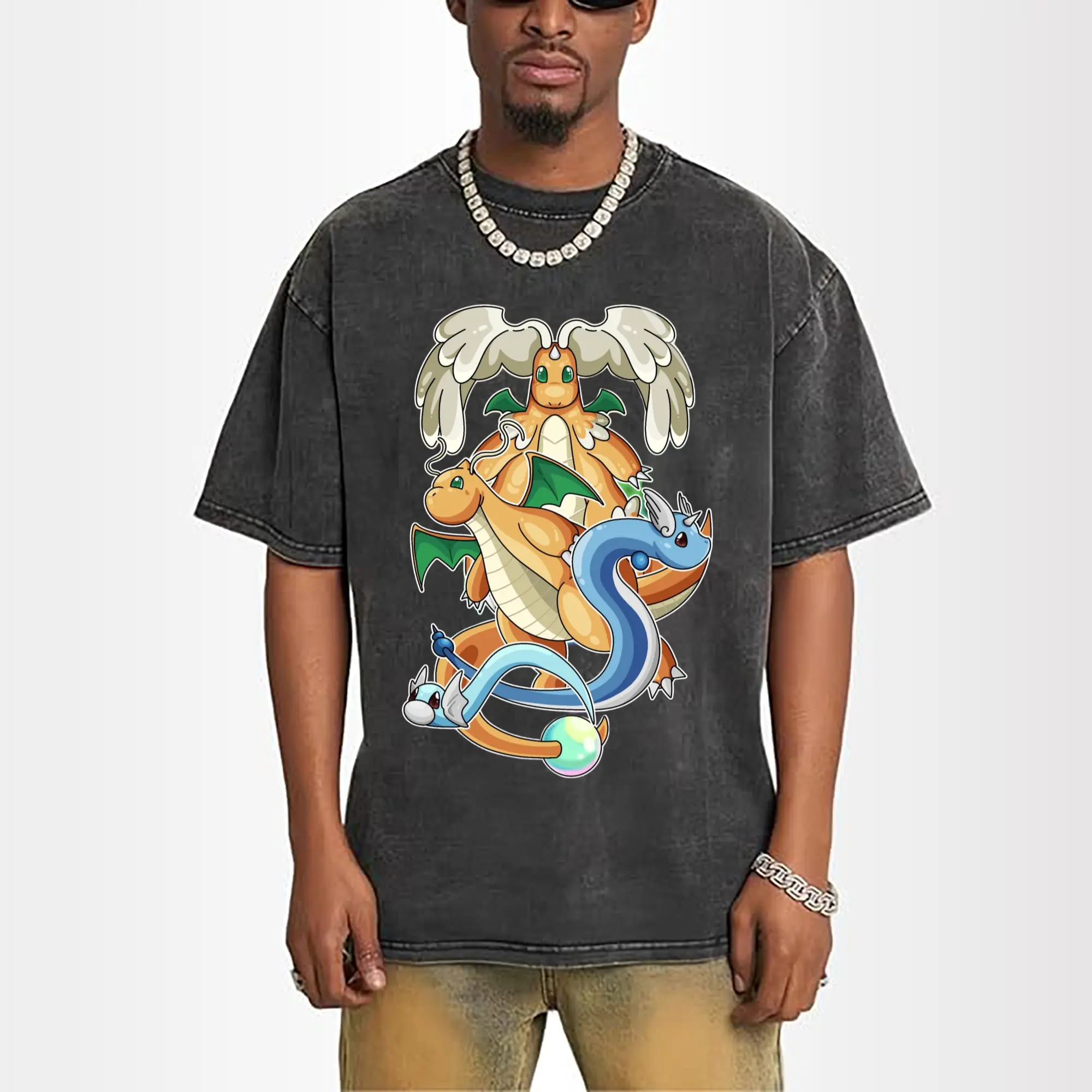 pokemon dragonite mage collage shirt​