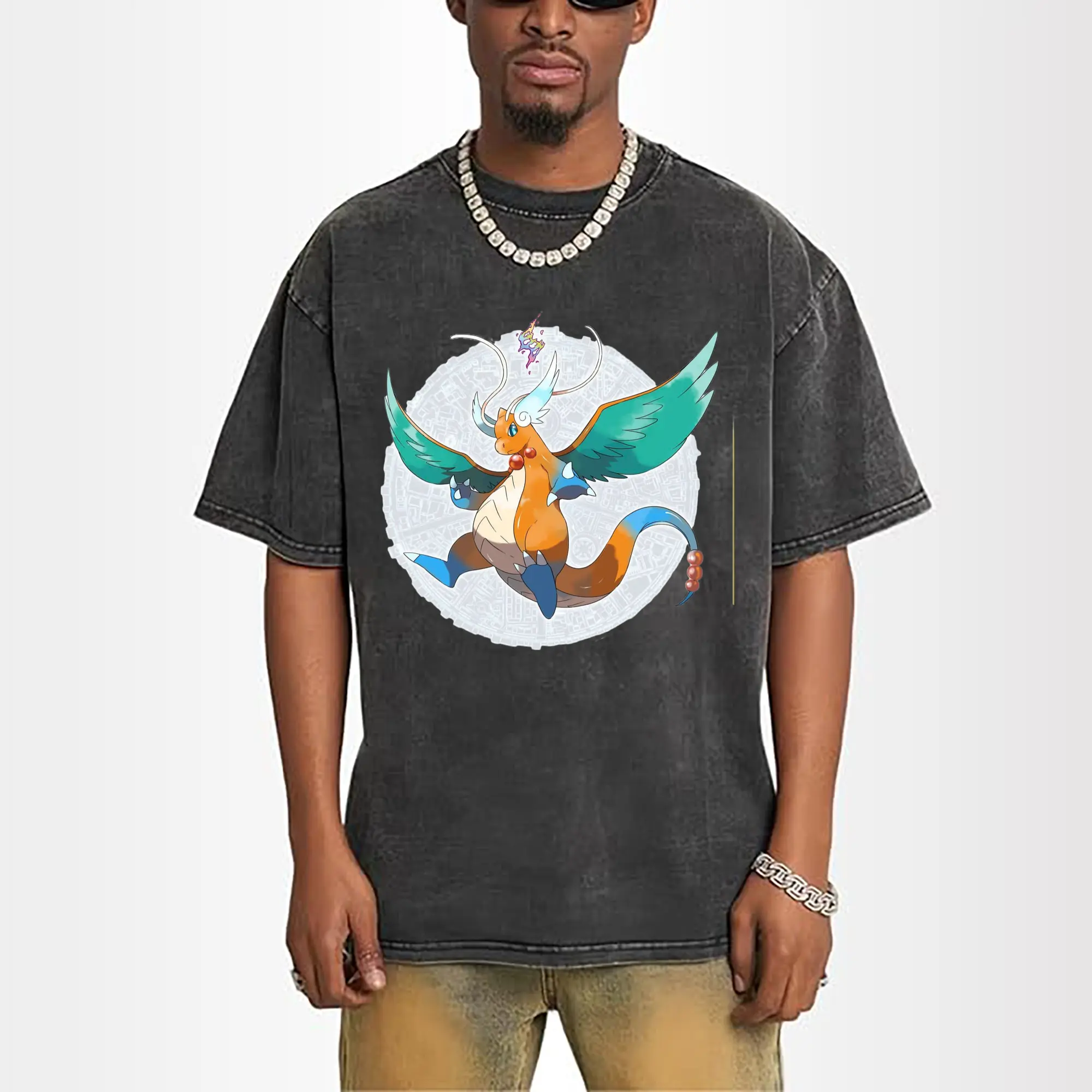 pokemon dragonite mage t-shirt​