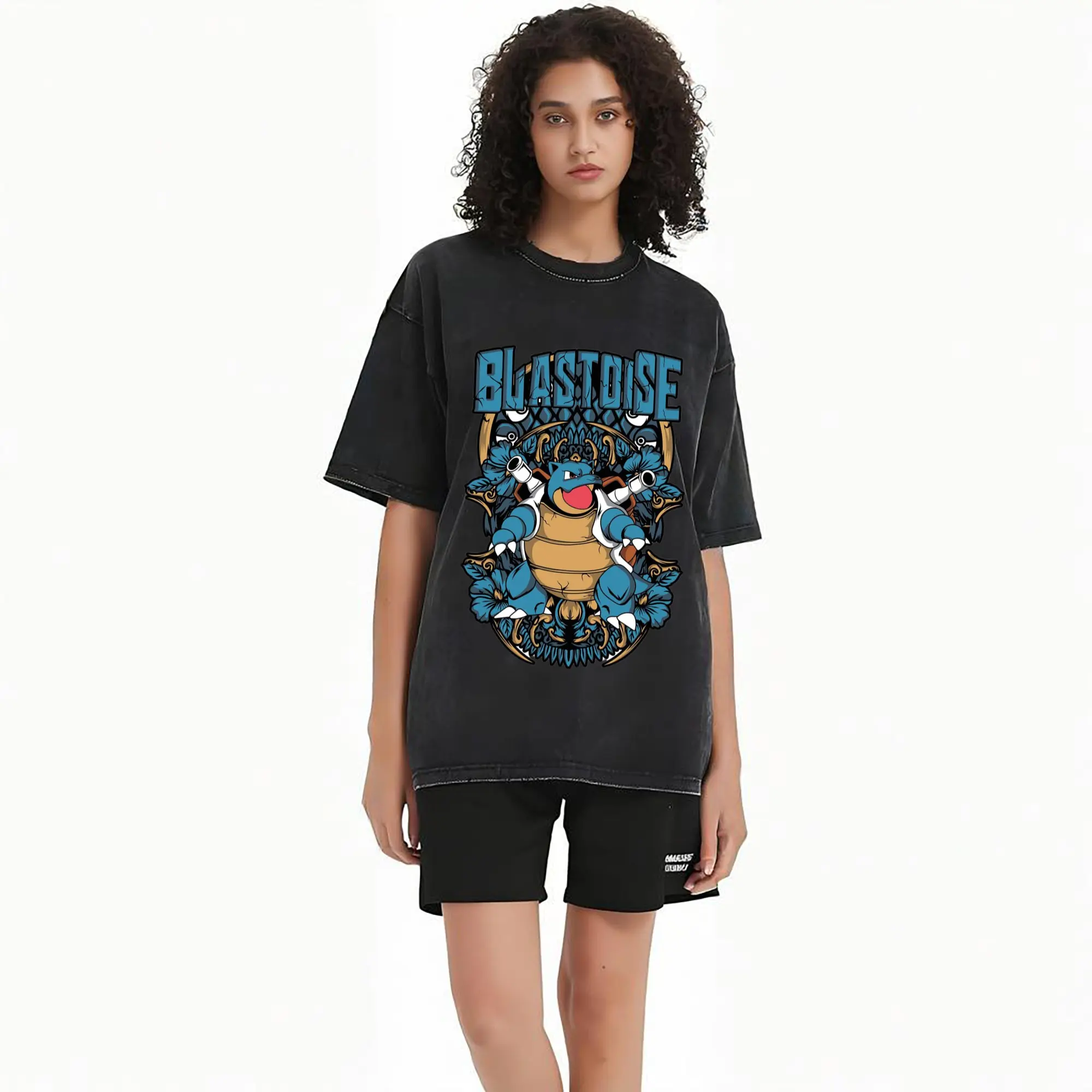 retro pokemen blastoise tee