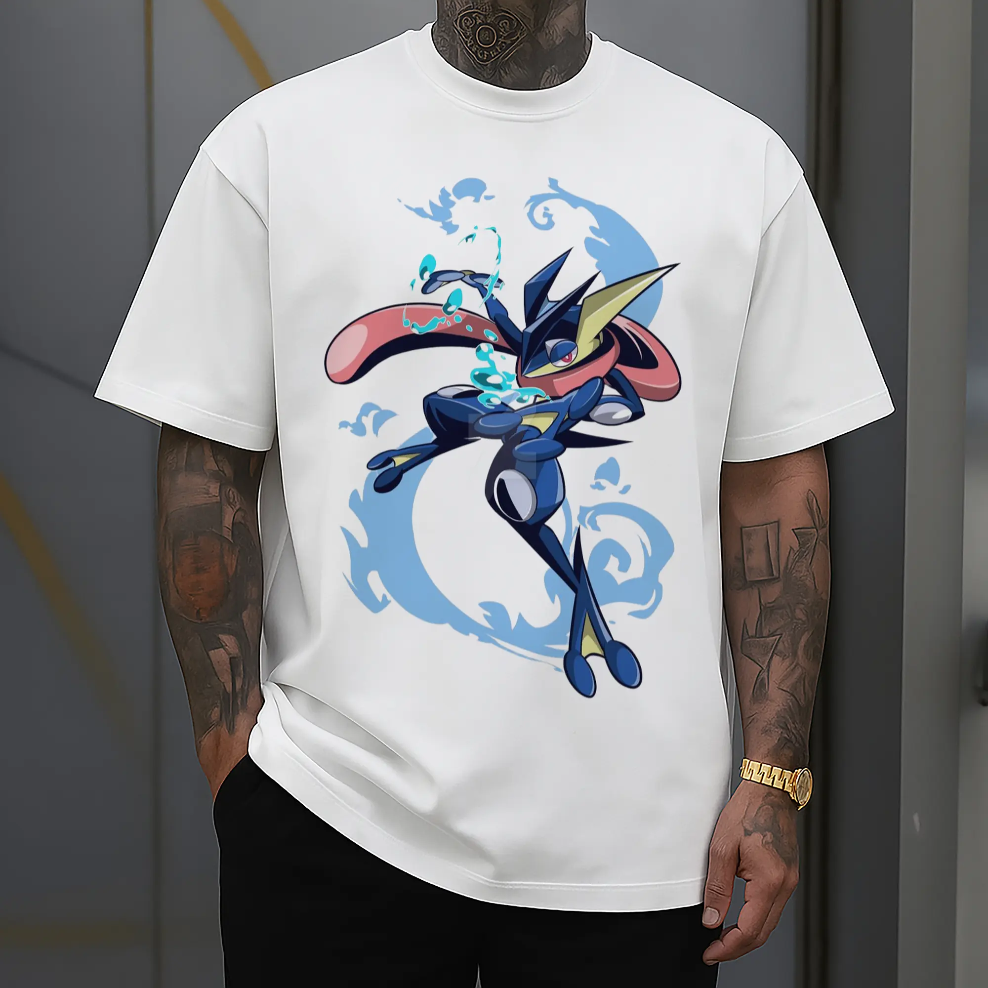 greninja graphic t-shirt