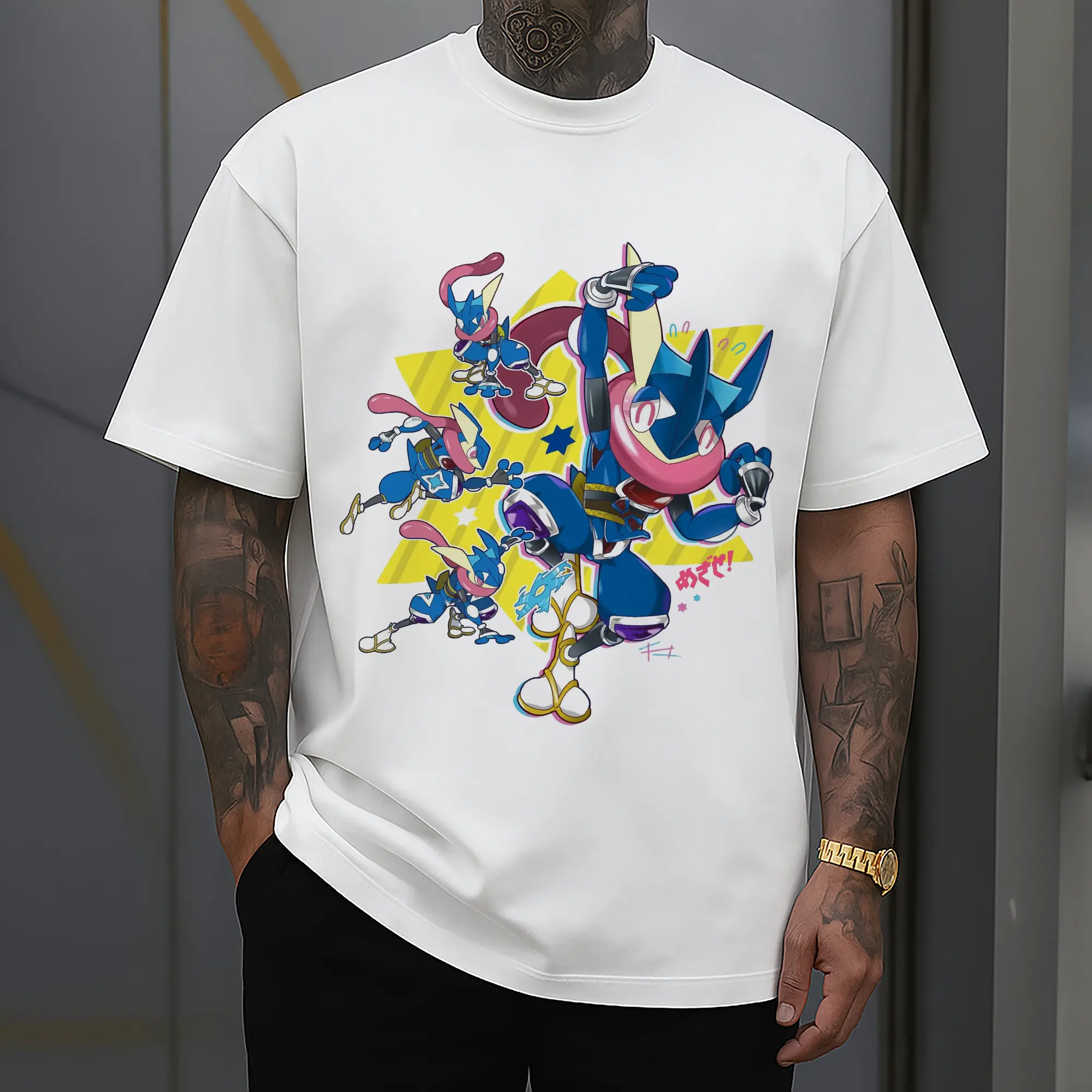 Men's Pokémon Greninja graphic tee