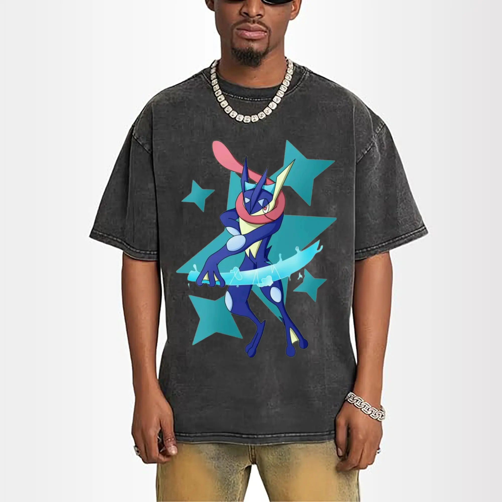 Men's Pokémon Greninja graphic shirt