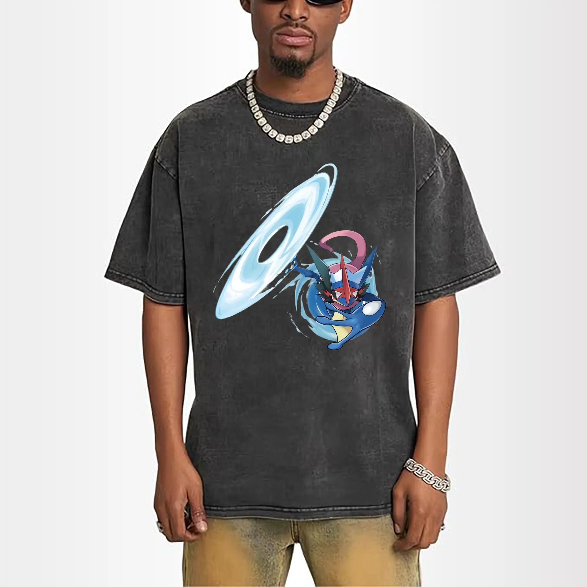 pokemon greninja graphic tee
