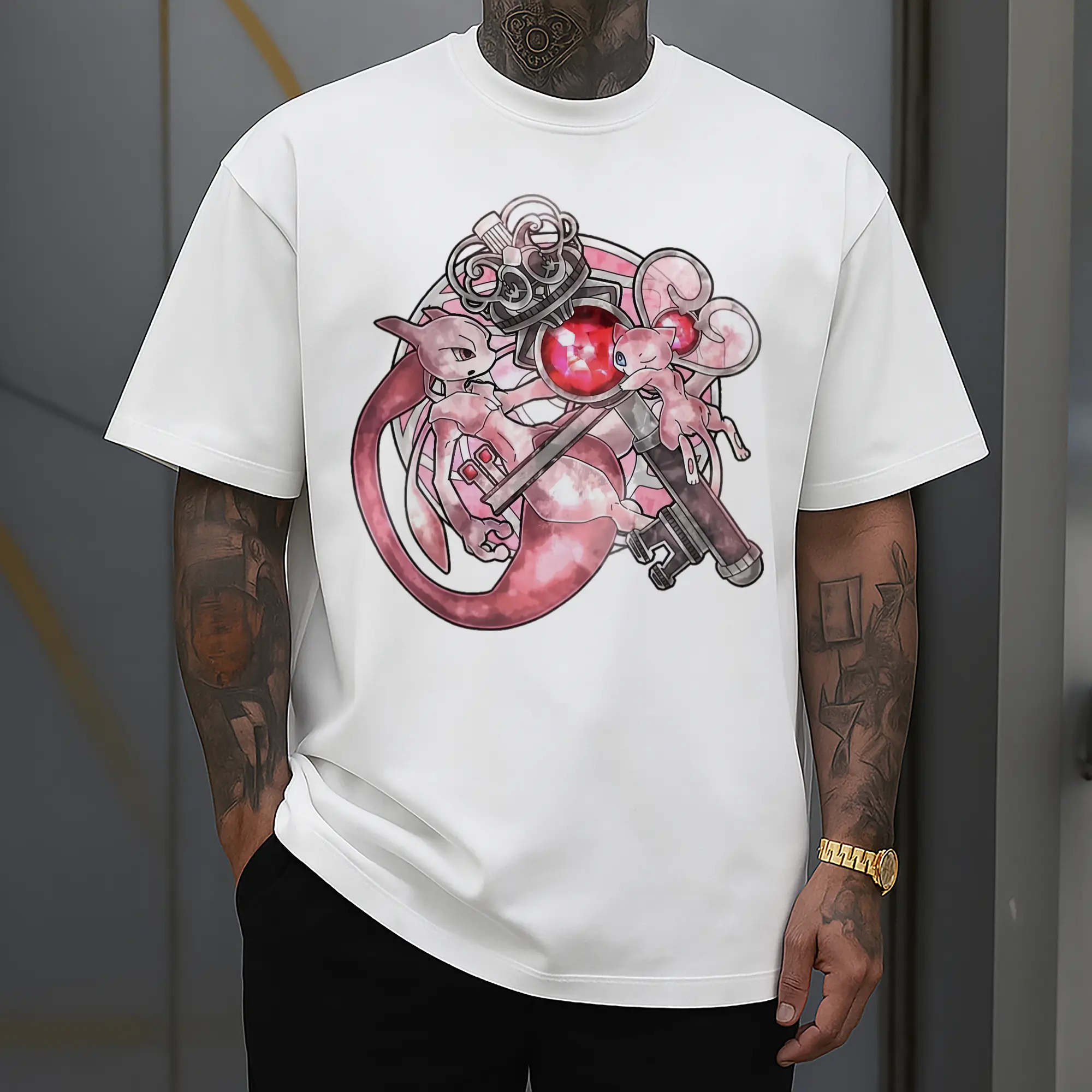 Men&#039;s mew Graphic T-Shirt