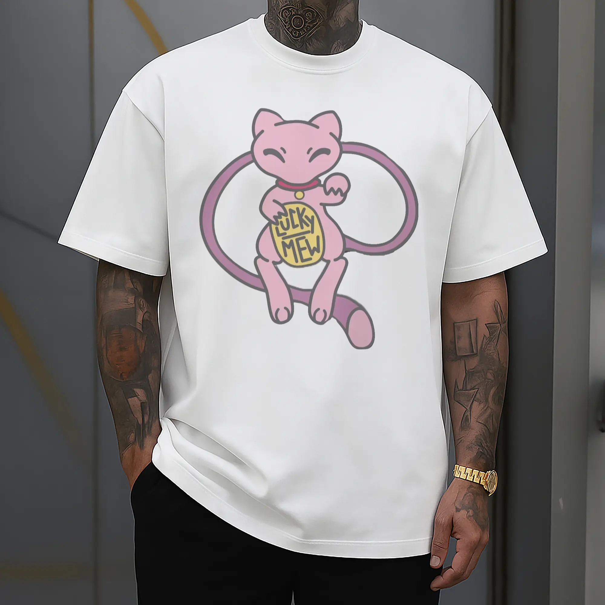 pokemon lucky mew shirt​