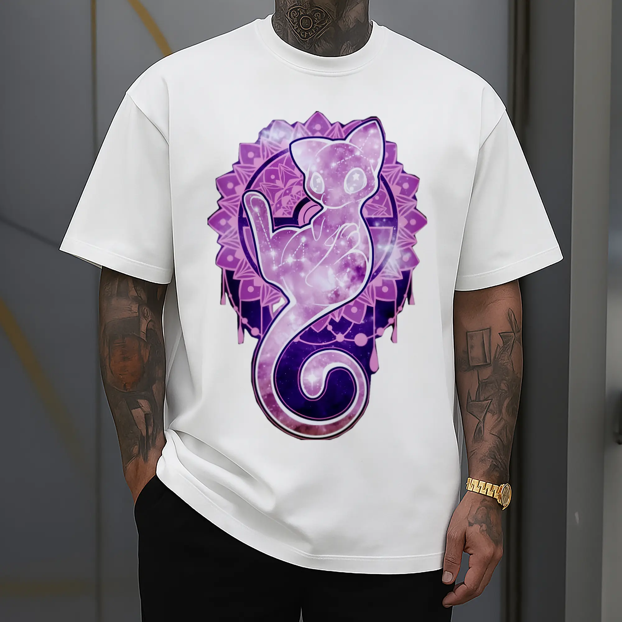 pokemon mew logo shirt​