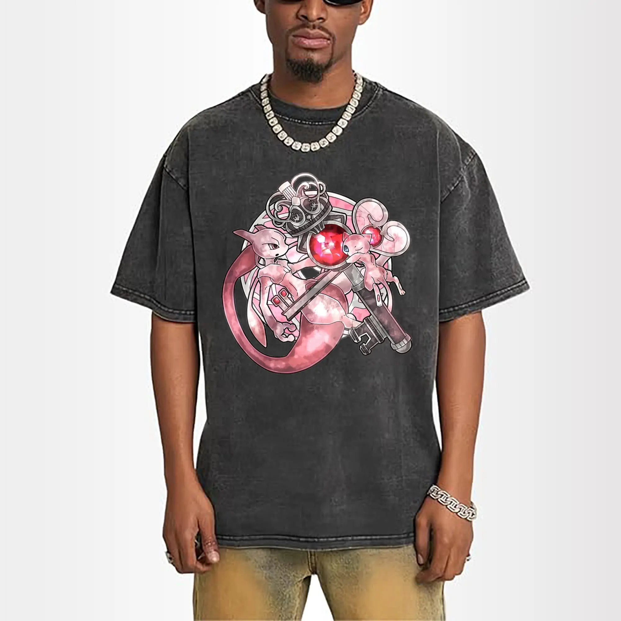 Men&#039;s mew Graphic T-Shirt