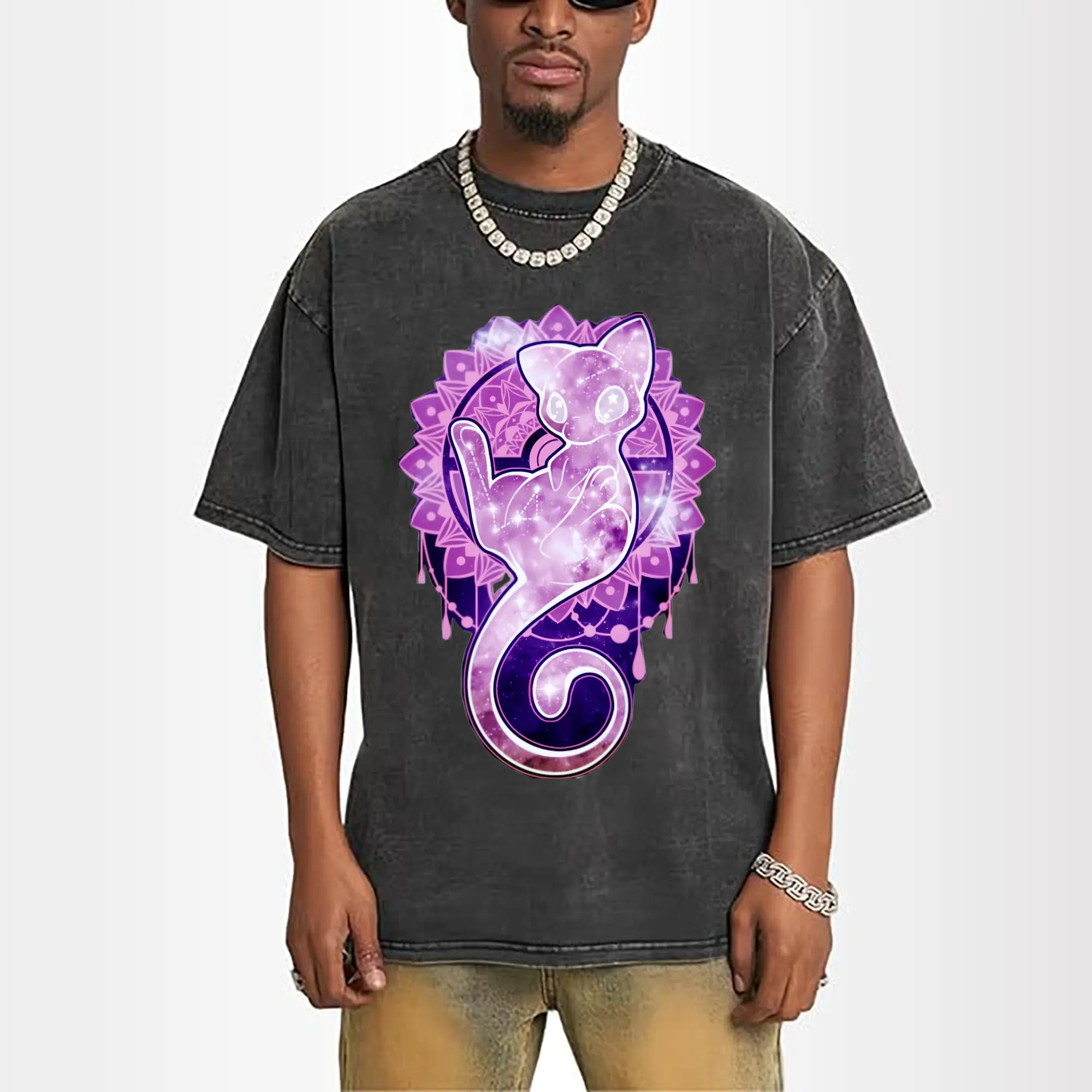 pokemon mew logo shirt​