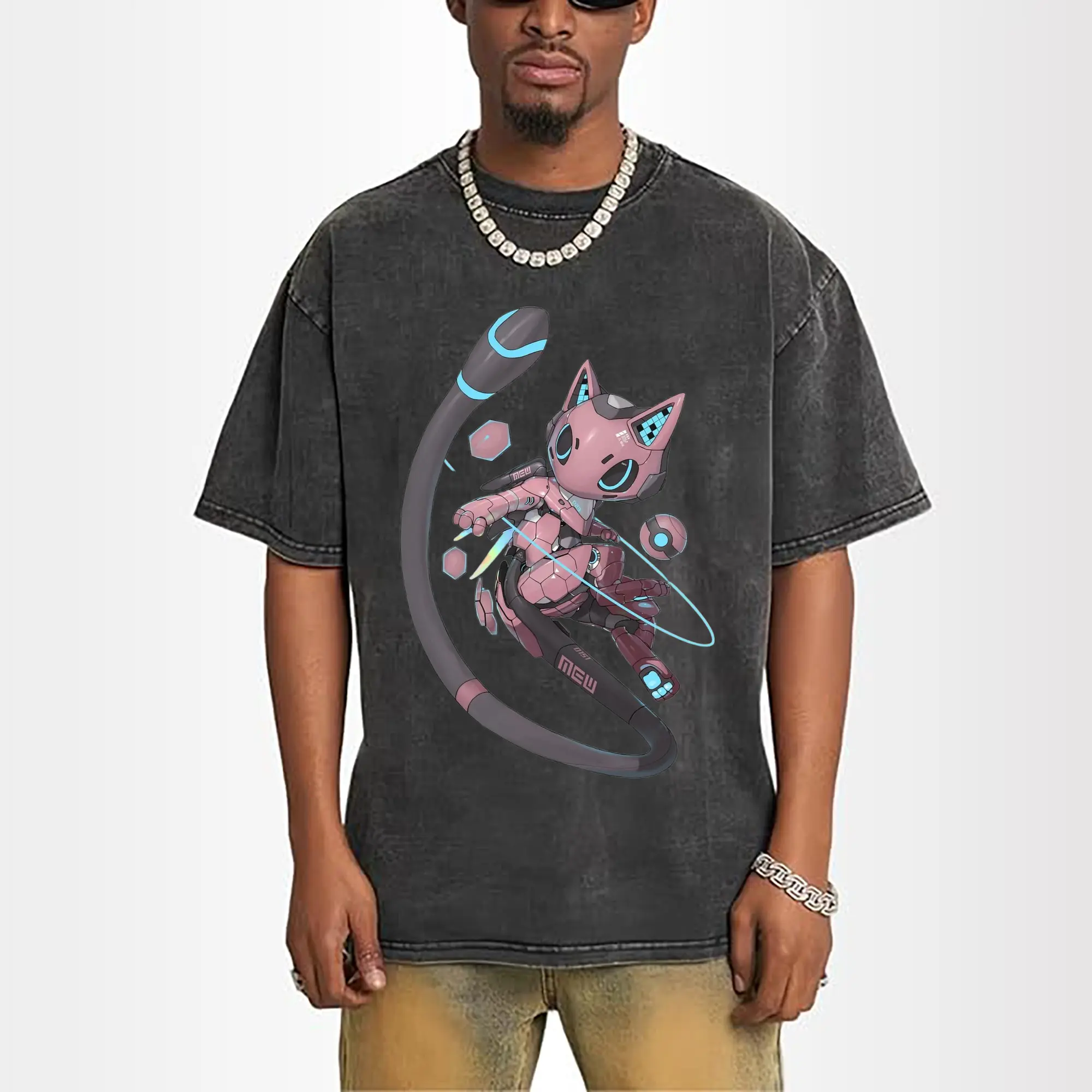 pokemon Mew Vintage art T-Shirt