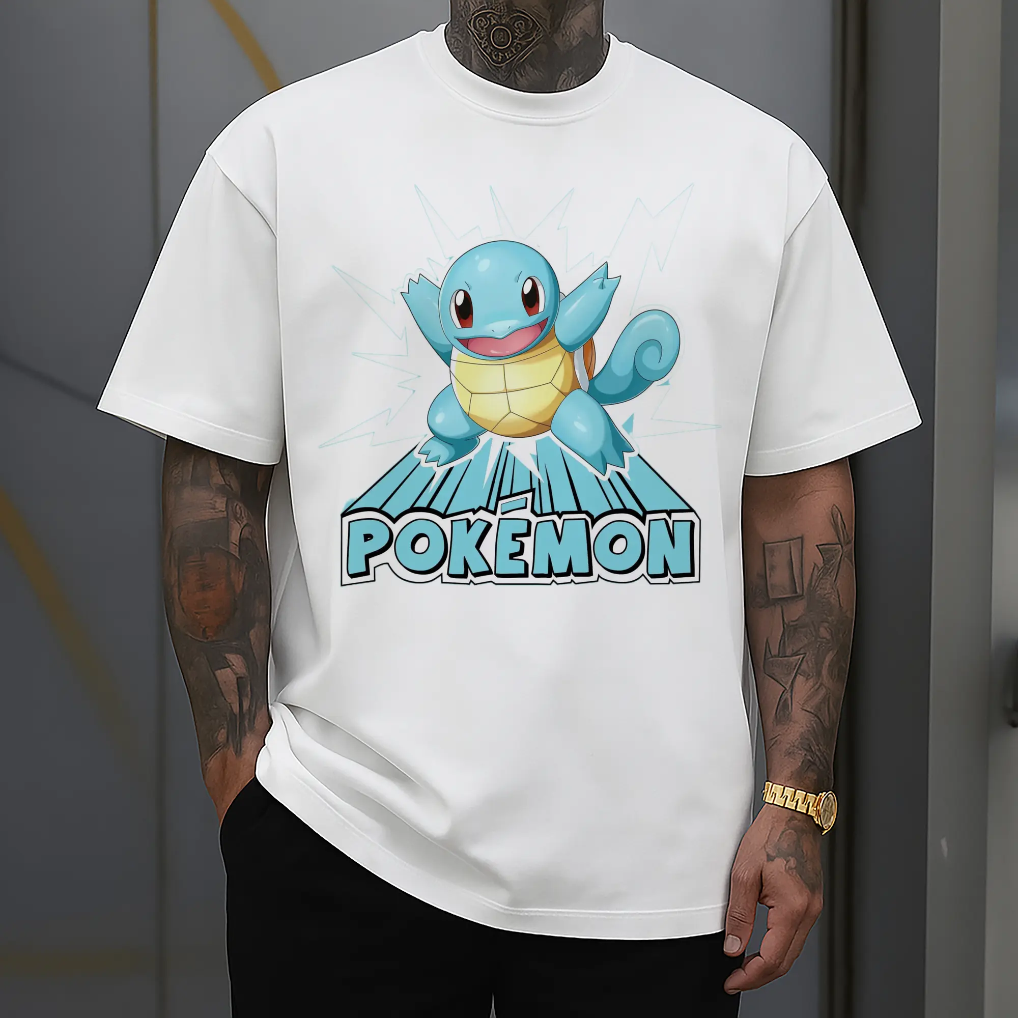Men's Squirtle Graphic T-Shirt