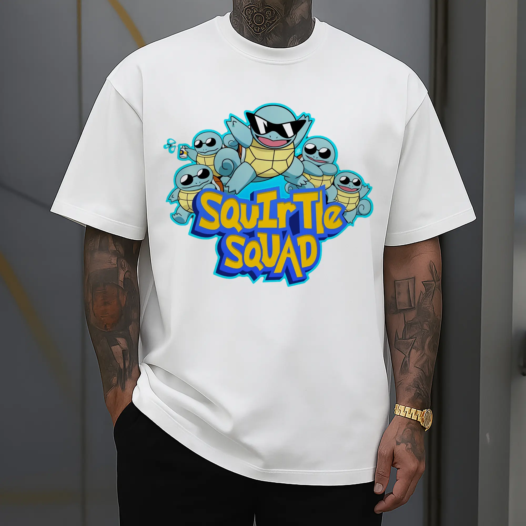 pokemon squirtle squad shirt​