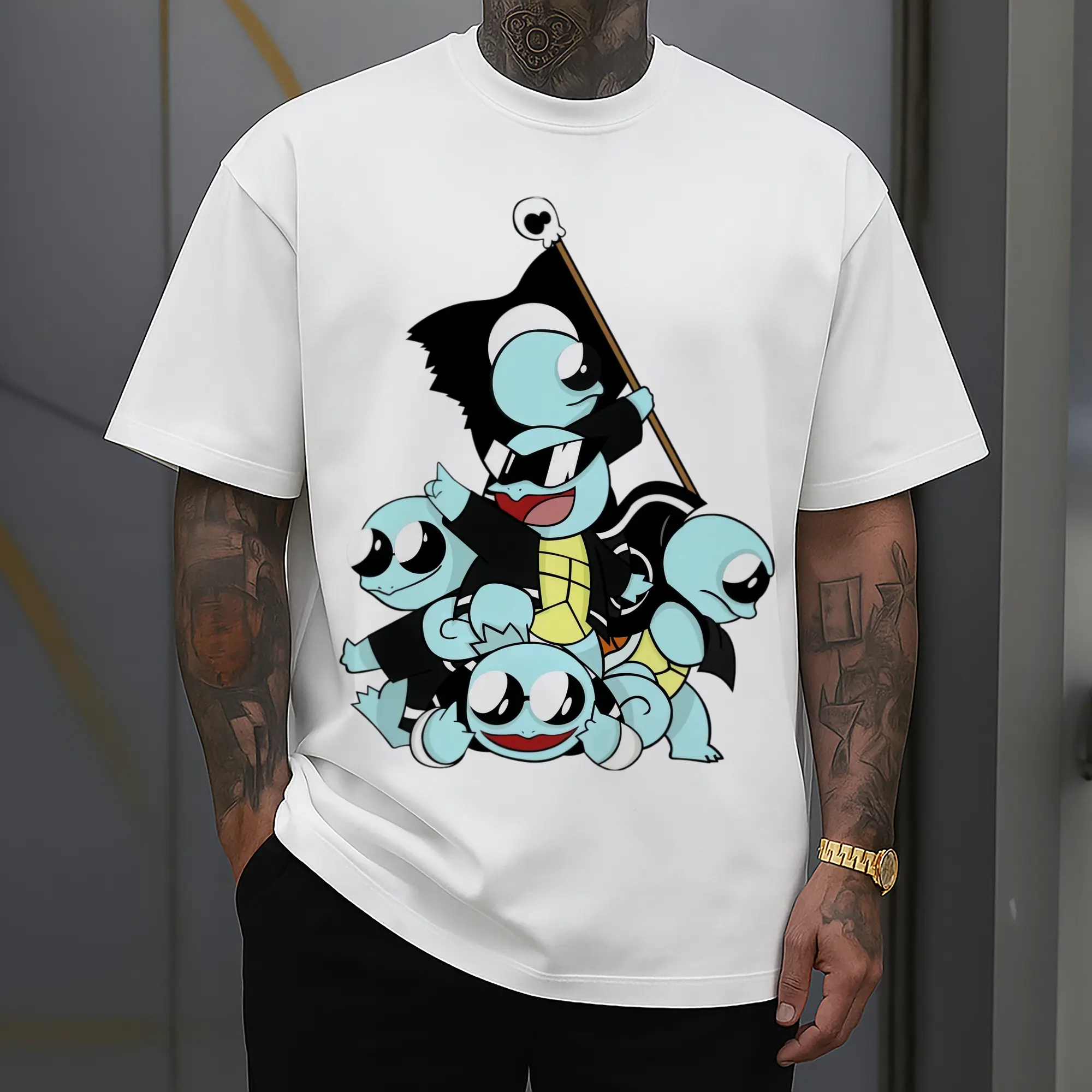 pokemon squirtle squad t-shirt​