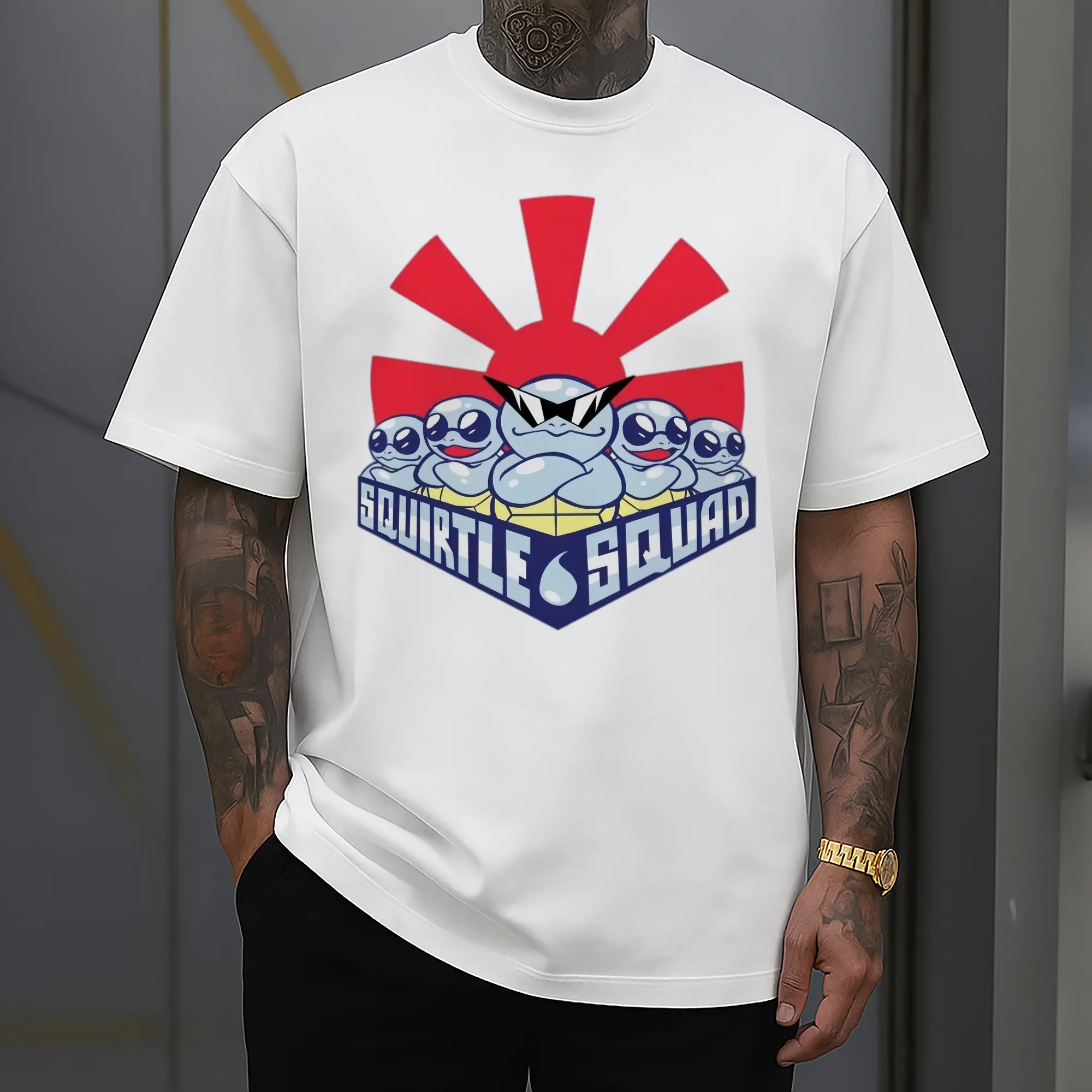 squirtle squad tee