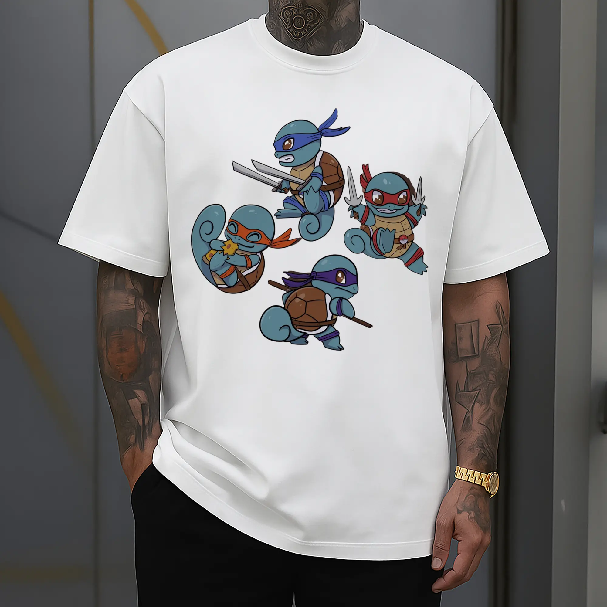 squirtle squad t-shirt​