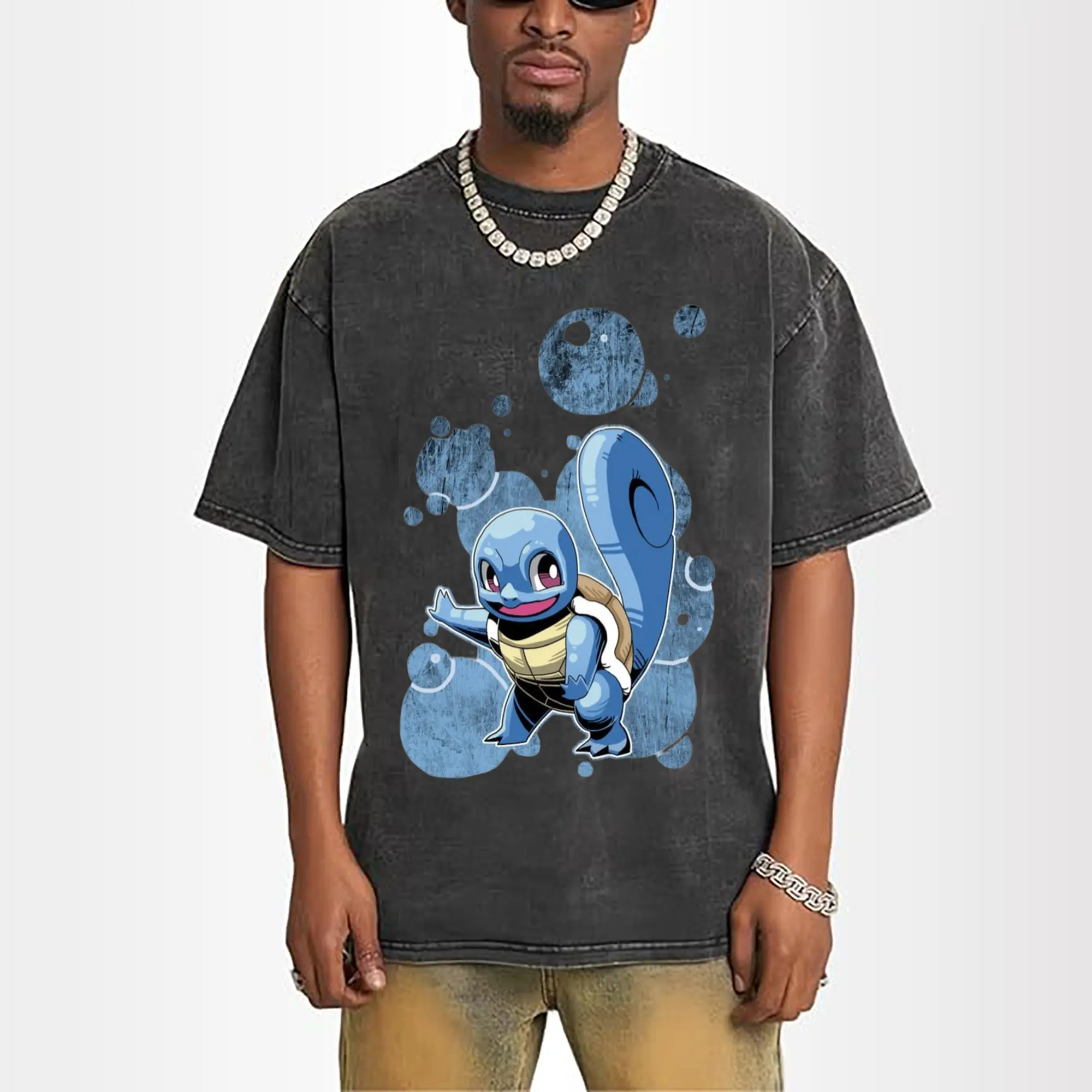pokemon squirtle graphic tee